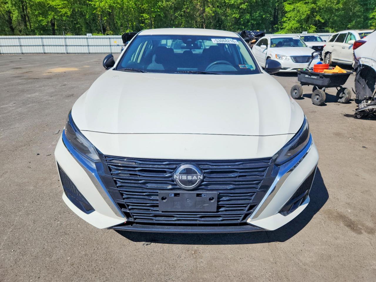 2024 Nissan Altima S White vin: 1N4BL4BV5RN370012
