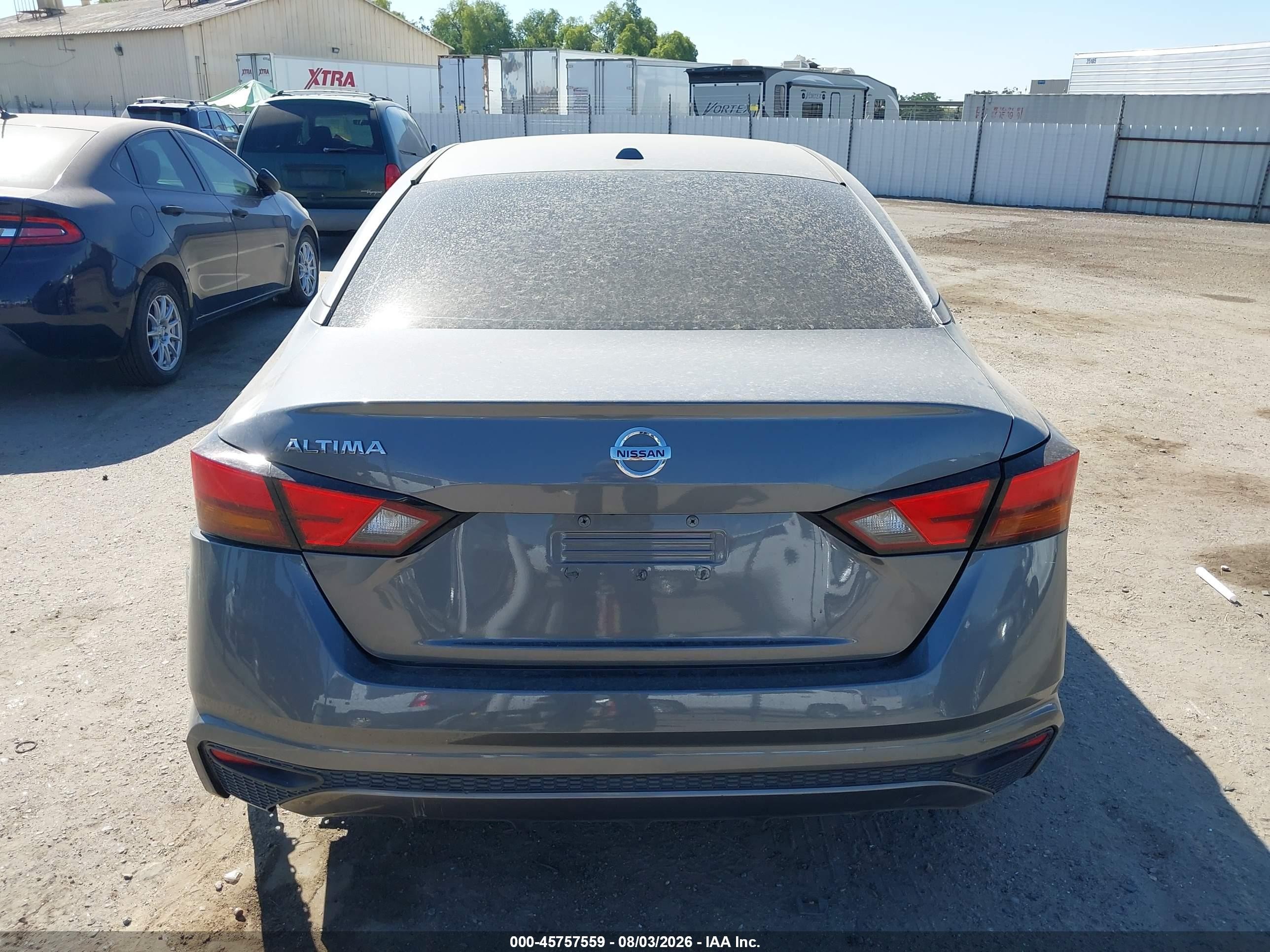2020 Nissan Altima S Fwd Gray vin: 1N4BL4BV6LC217027