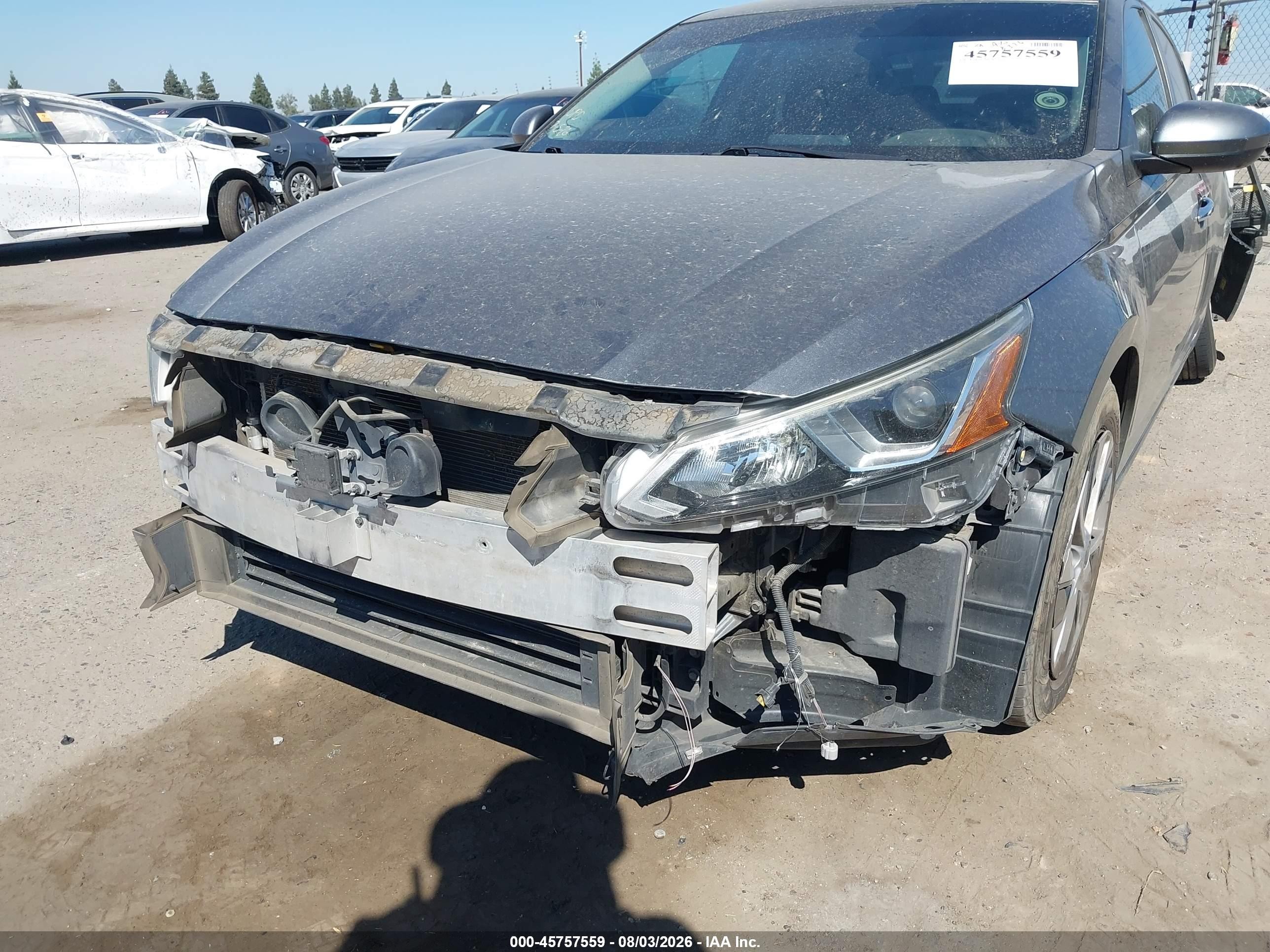 2020 Nissan Altima S Fwd Gray vin: 1N4BL4BV6LC217027