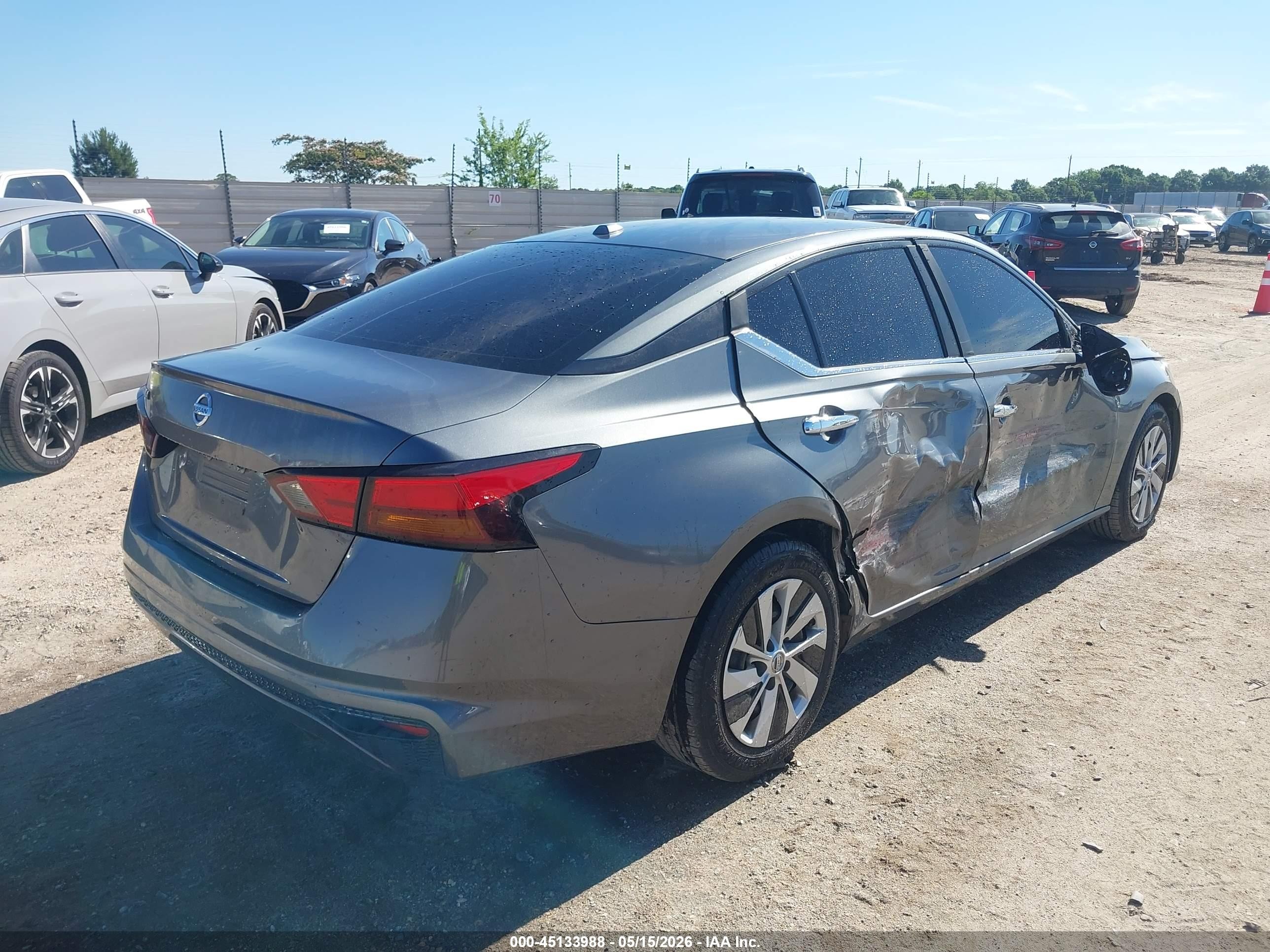 2020 Nissan Altima S Fwd Gray vin: 1N4BL4BV6LC257186