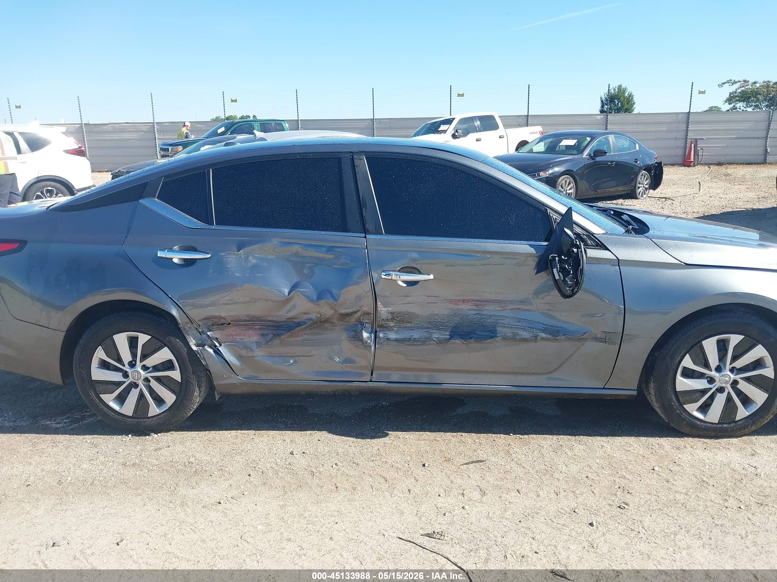 2020 Nissan Altima S Fwd Gray vin: 1N4BL4BV6LC257186