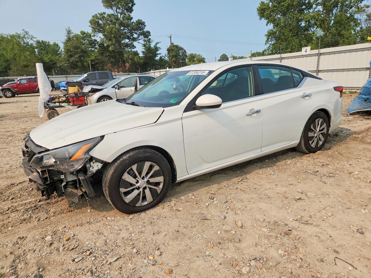 2022 Nissan Altima S White vin: 1N4BL4BV6NN329849