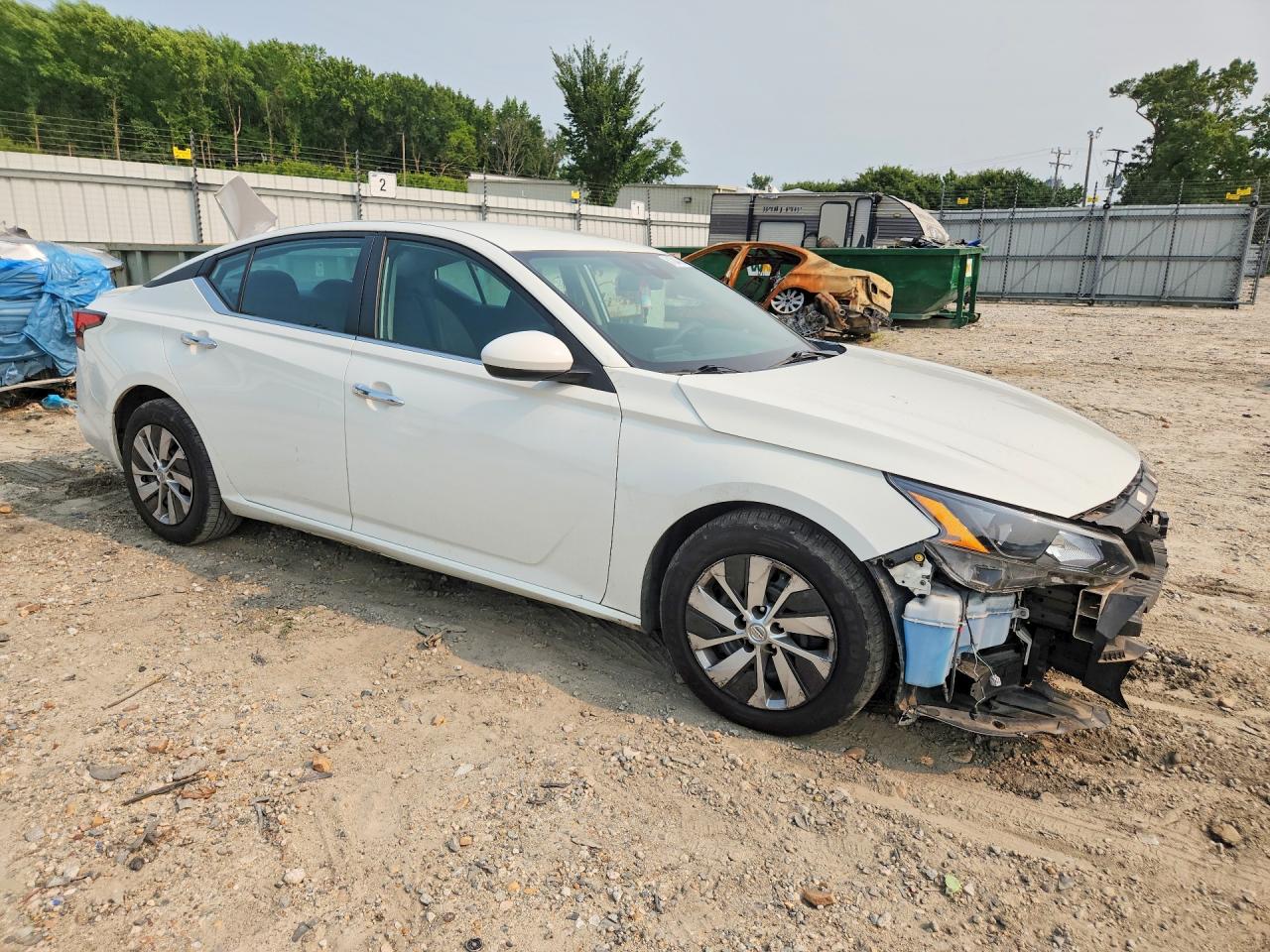 2022 Nissan Altima S White vin: 1N4BL4BV6NN329849