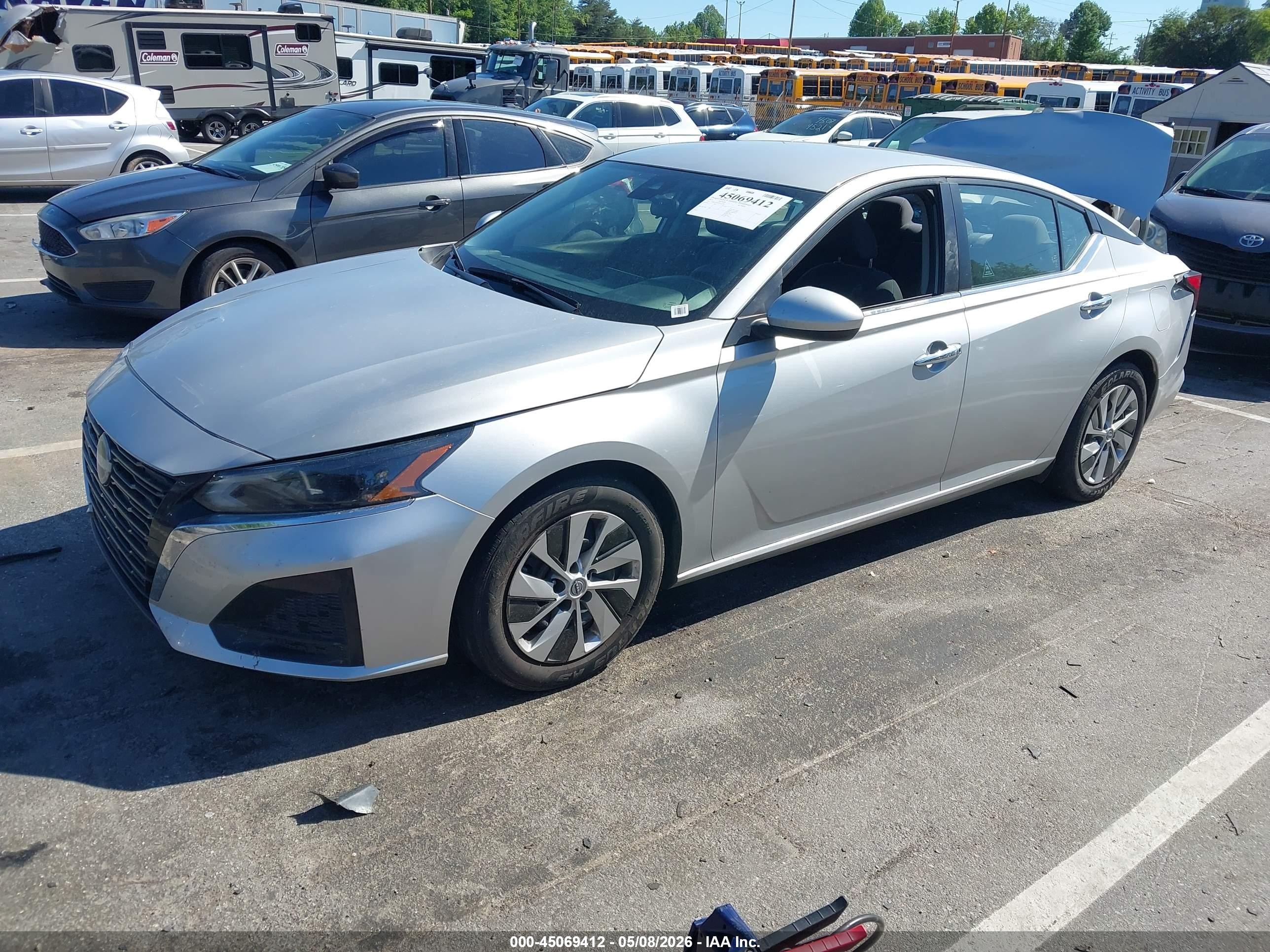 2023 Nissan Altima S Fwd Silver vin: 1N4BL4BV6PN342328