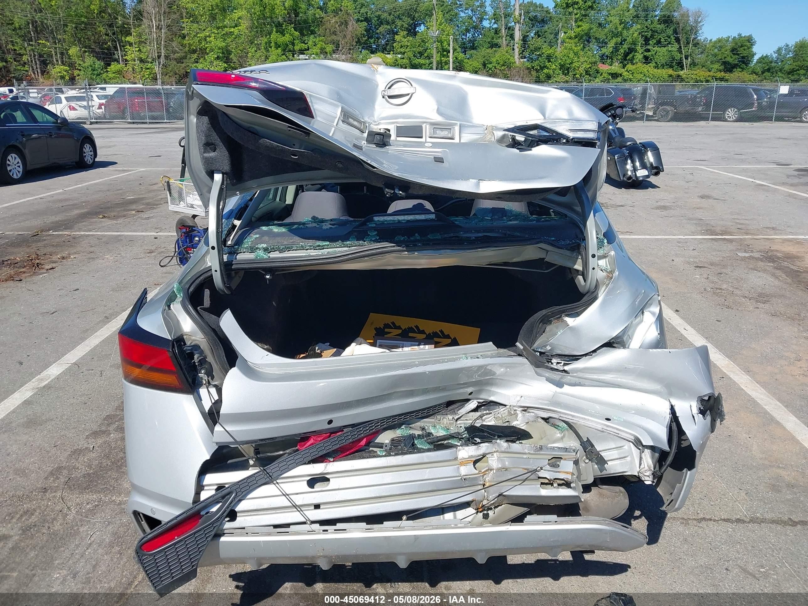 2023 Nissan Altima S Fwd Silver vin: 1N4BL4BV6PN342328