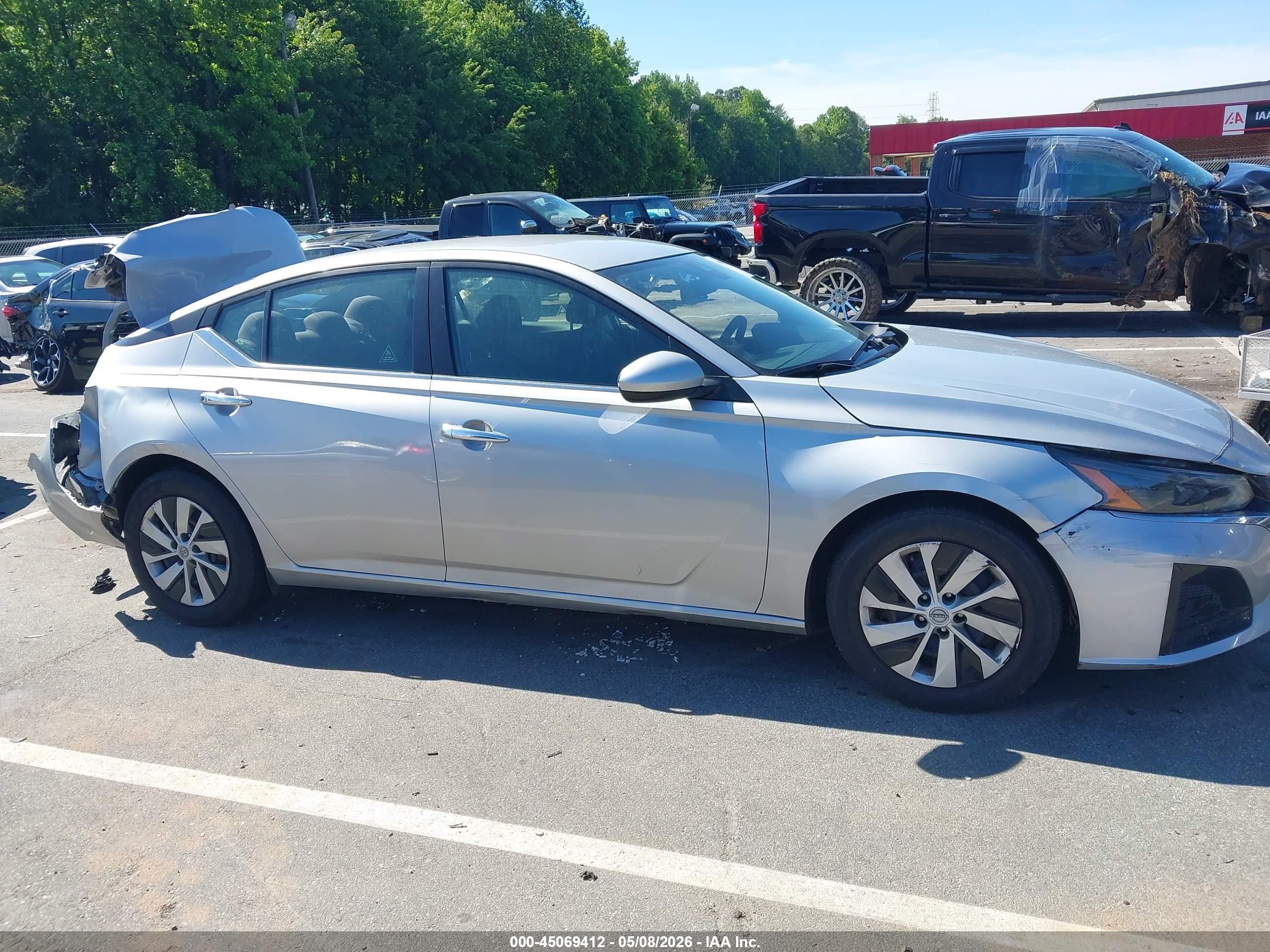 2023 Nissan Altima S Fwd Silver vin: 1N4BL4BV6PN342328