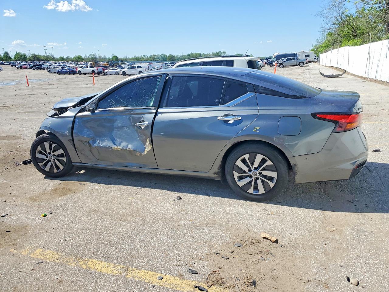 2023 Nissan Altima S Gray vin: 1N4BL4BV6PN348971