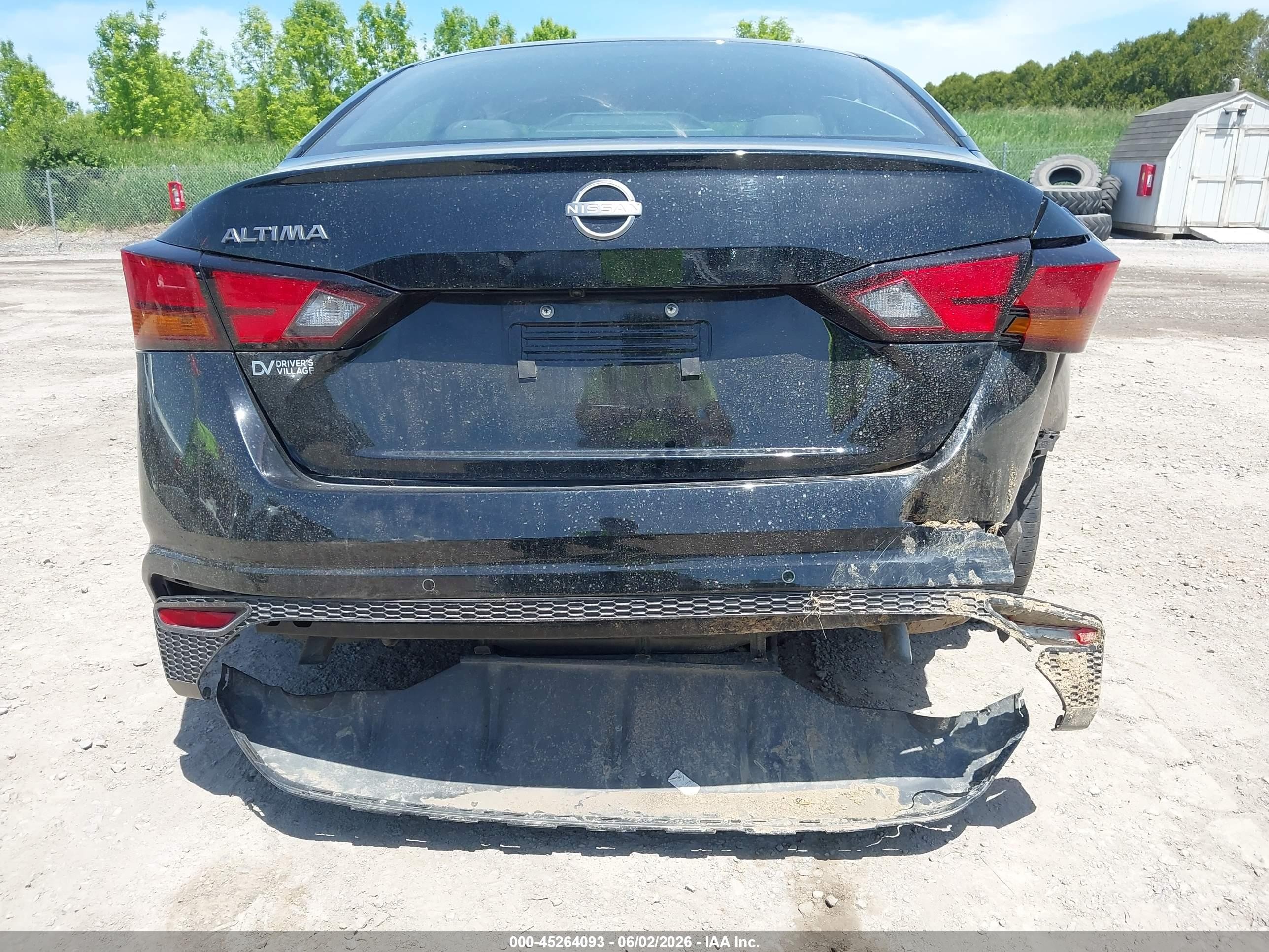2023 Nissan Altima S Fwd Black vin: 1N4BL4BV6PN363776