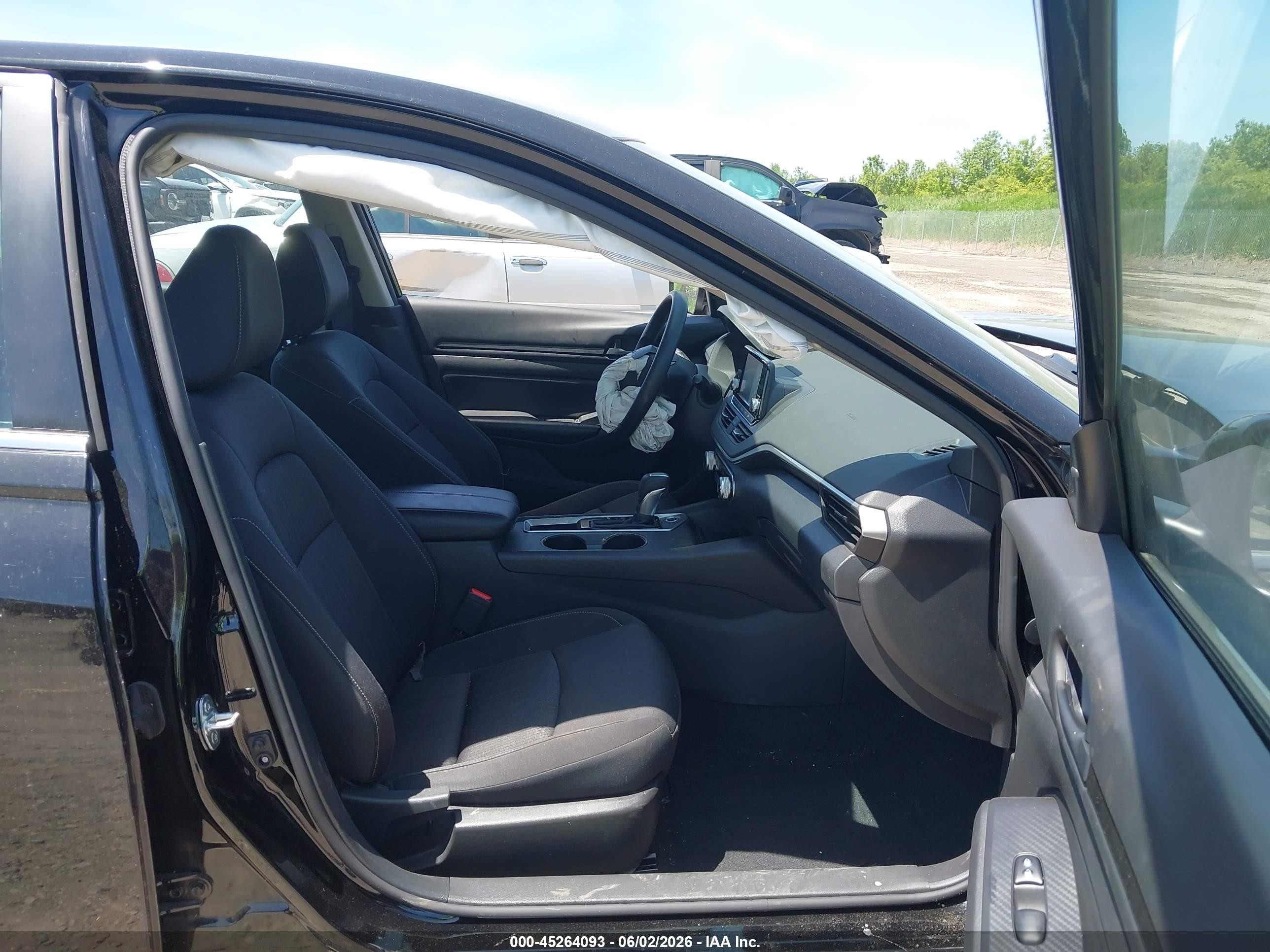 2023 Nissan Altima S Fwd Black vin: 1N4BL4BV6PN363776