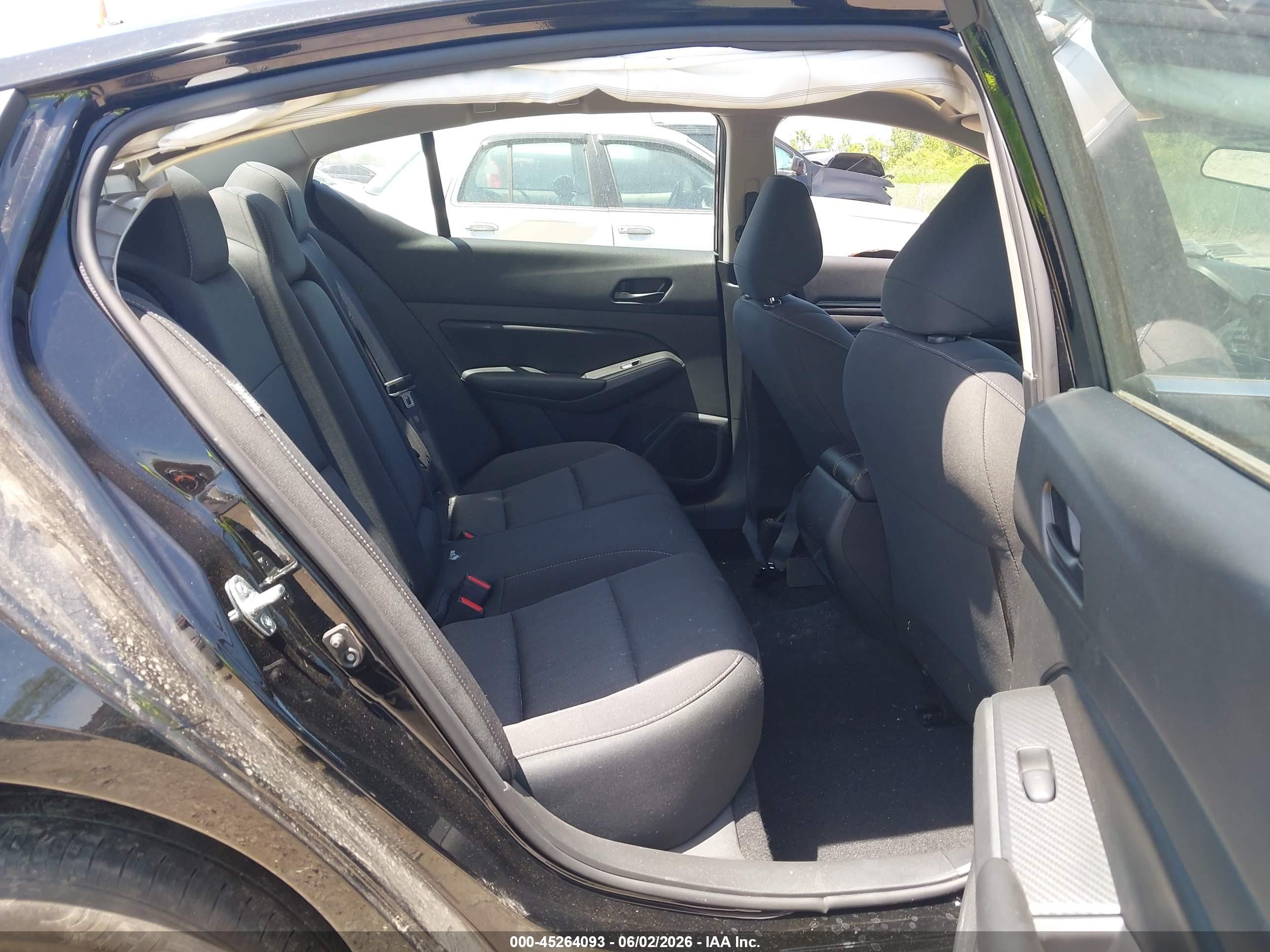 2023 Nissan Altima S Fwd Black vin: 1N4BL4BV6PN363776