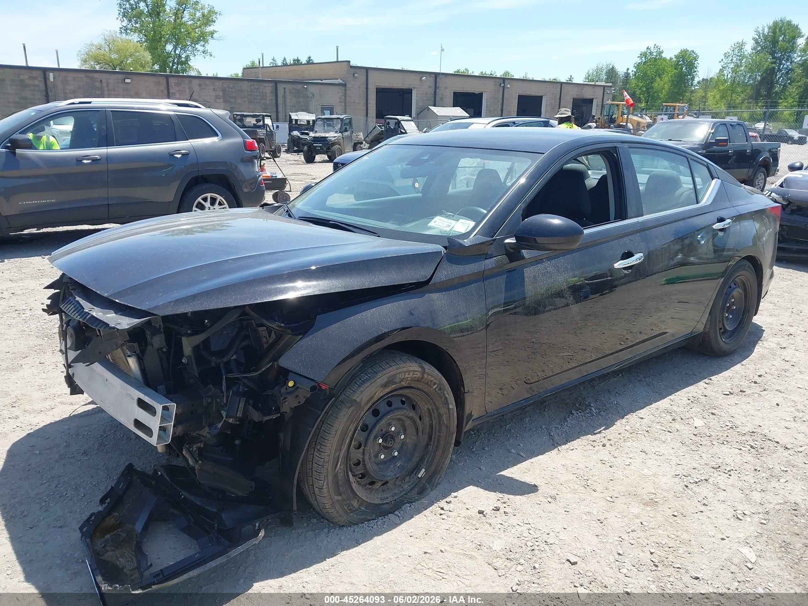 2023 Nissan Altima S Fwd Black vin: 1N4BL4BV6PN363776