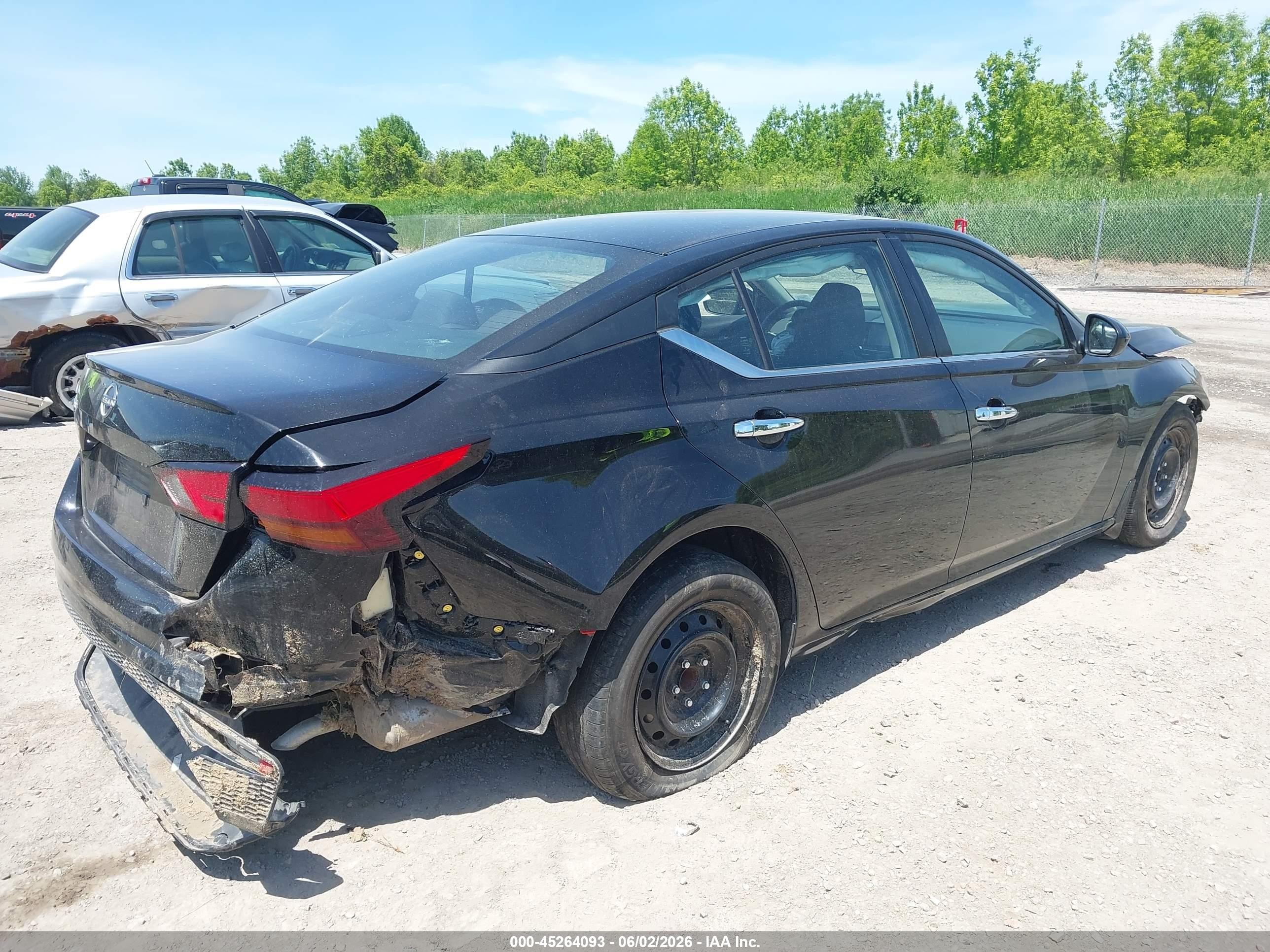 2023 Nissan Altima S Fwd Black vin: 1N4BL4BV6PN363776