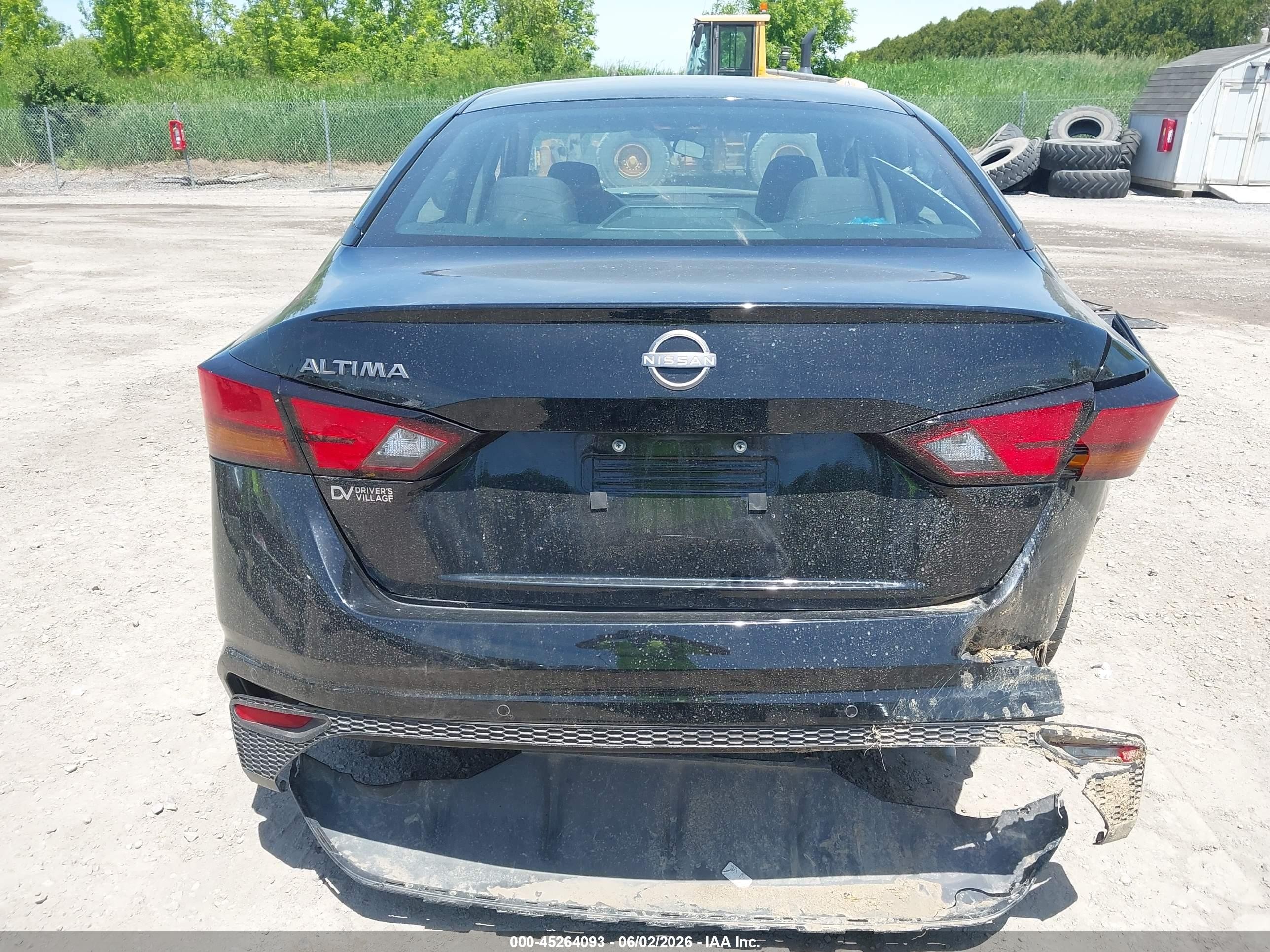 2023 Nissan Altima S Fwd Black vin: 1N4BL4BV6PN363776