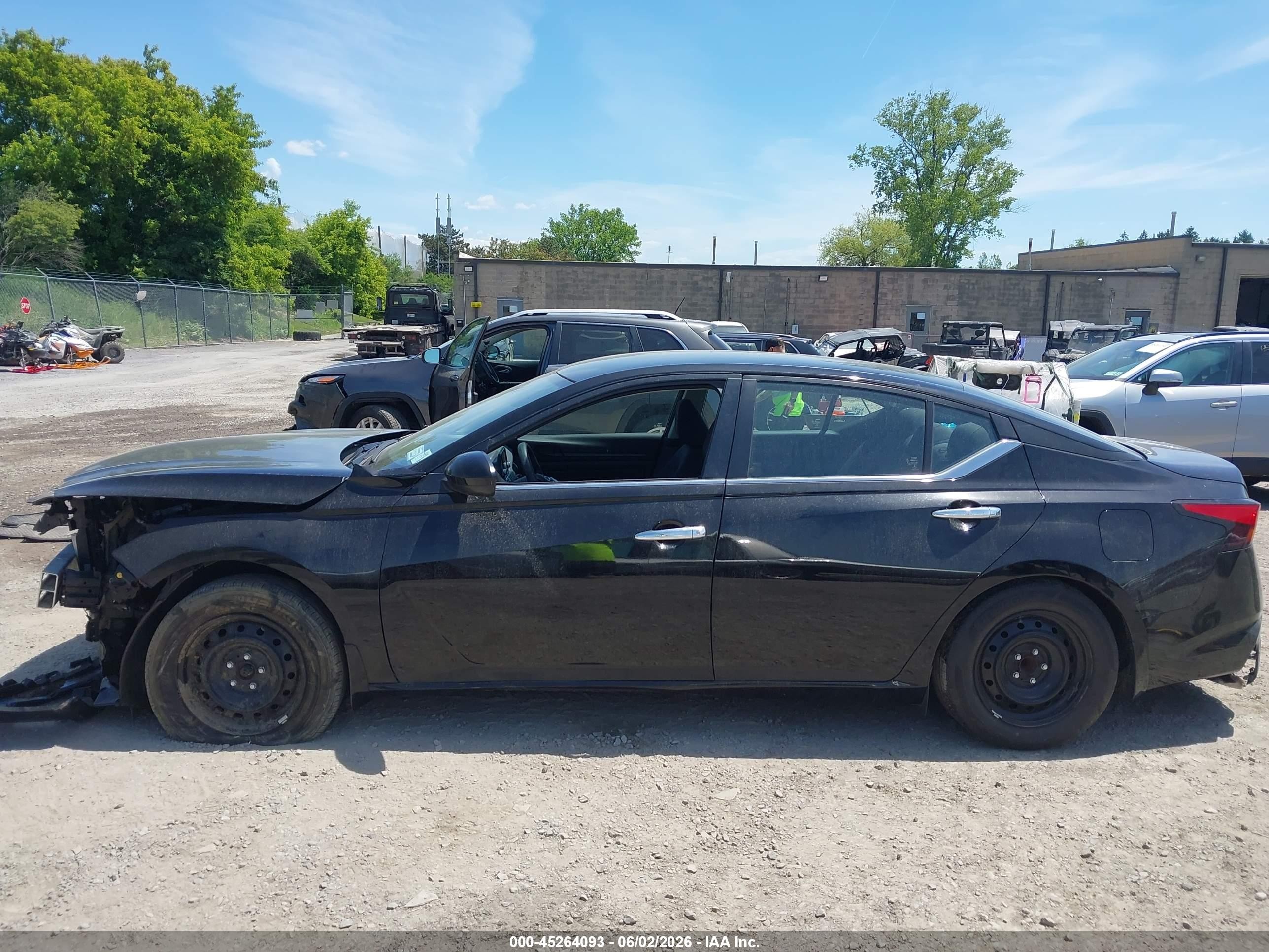 2023 Nissan Altima S Fwd Black vin: 1N4BL4BV6PN363776