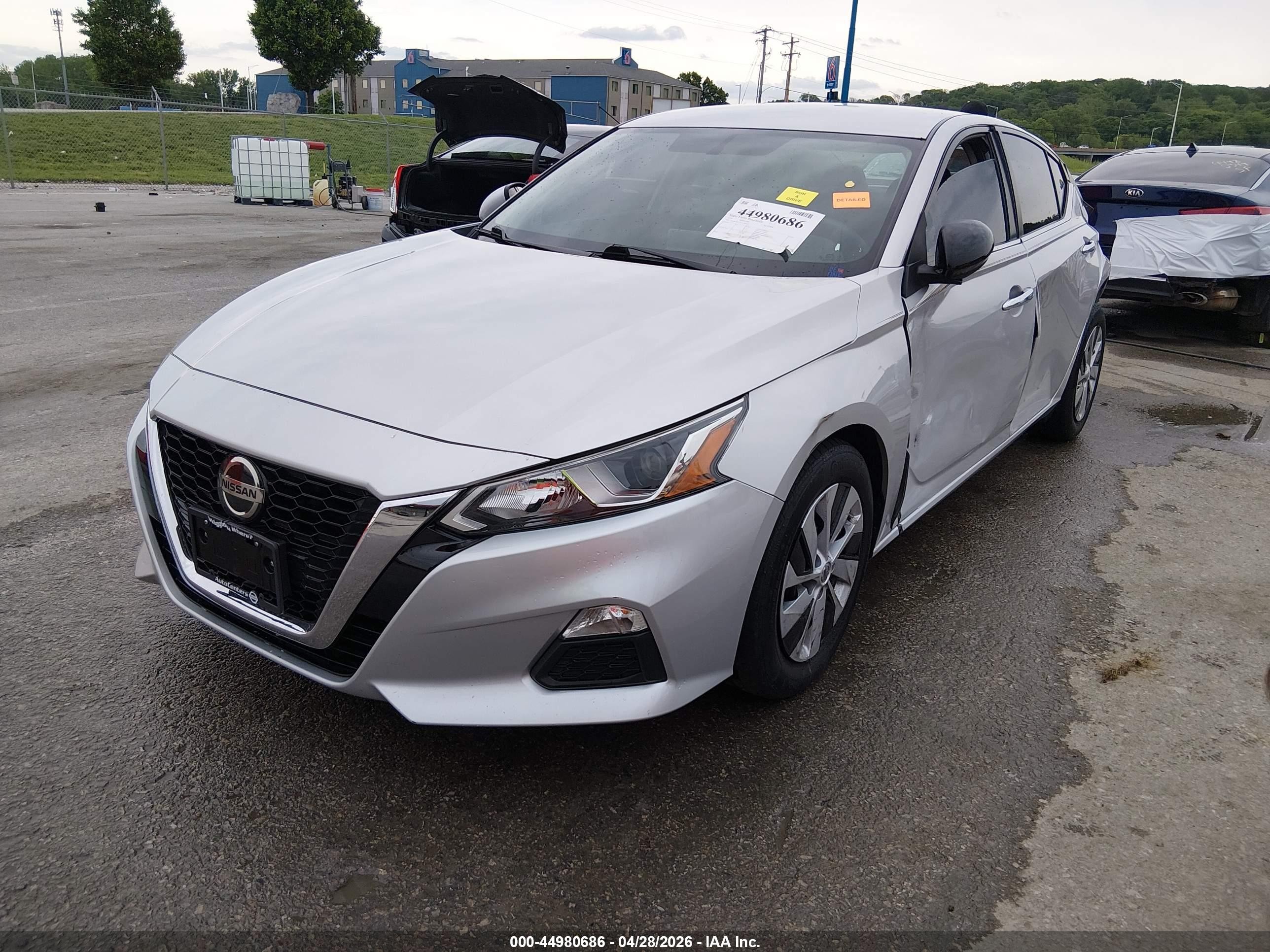 2020 Nissan Altima S Fwd Silver vin: 1N4BL4BV7LC178853