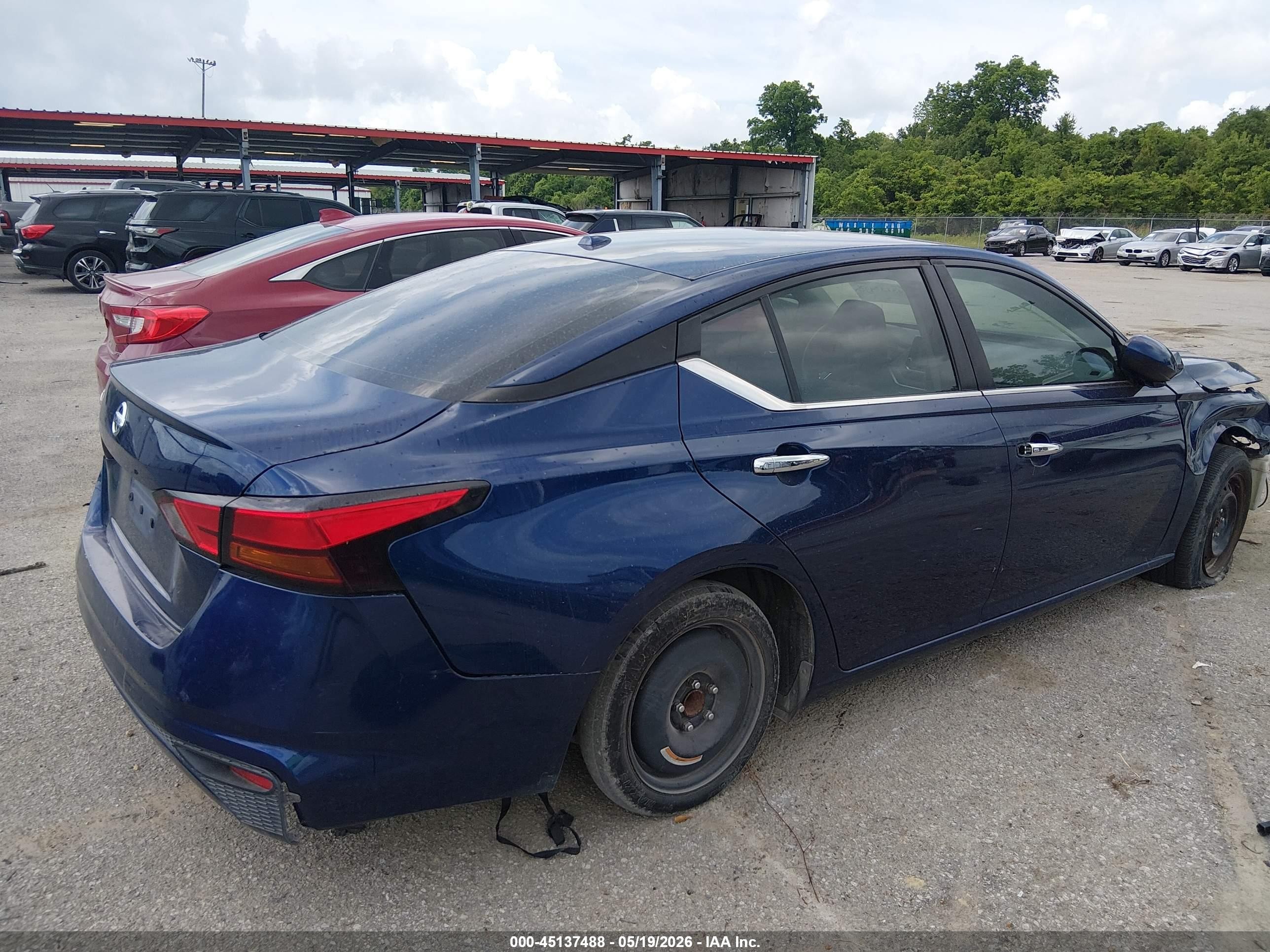 2020 Nissan Altima S Fwd Blue vin: 1N4BL4BV7LC239327