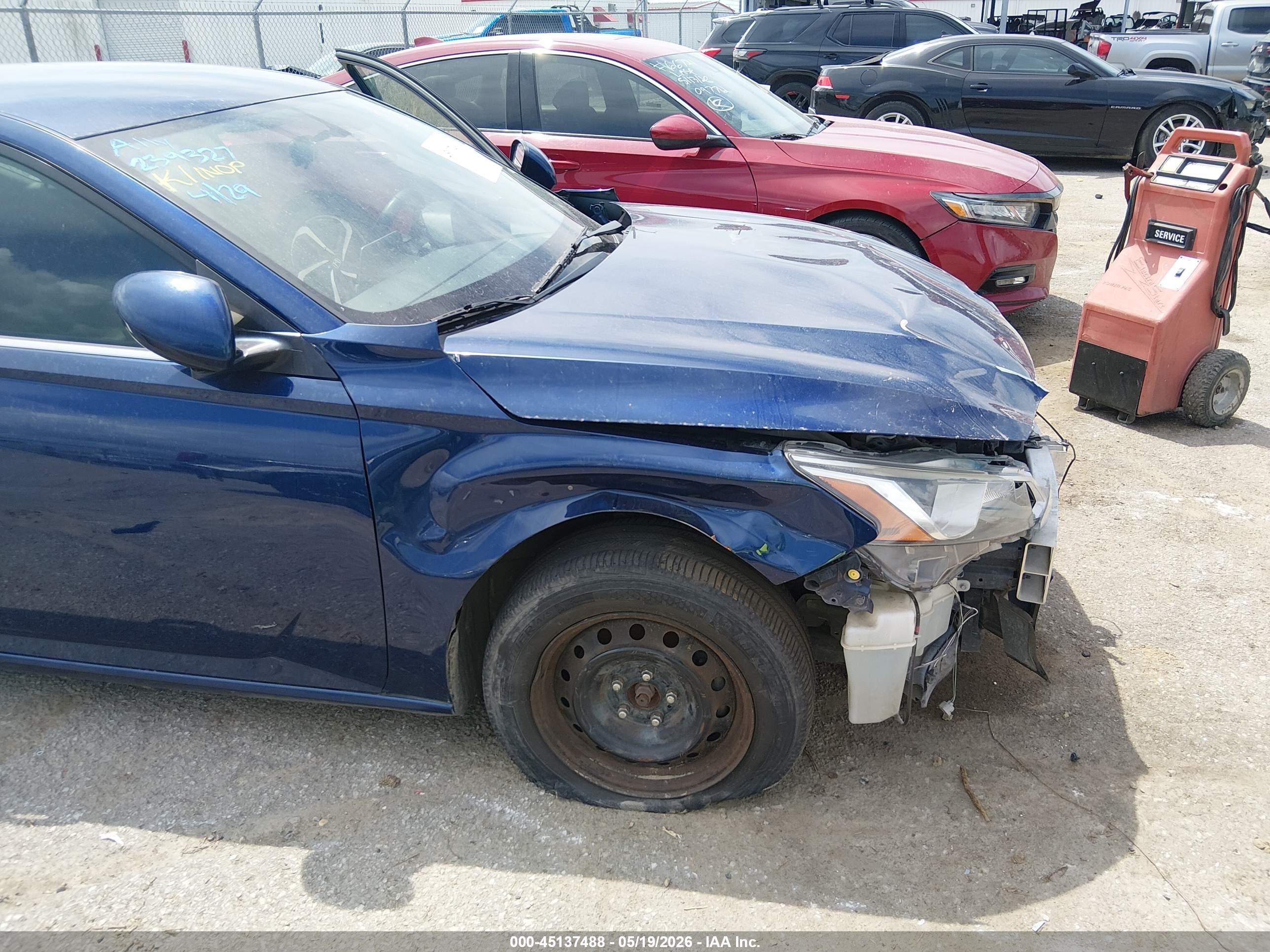 2020 Nissan Altima S Fwd Blue vin: 1N4BL4BV7LC239327
