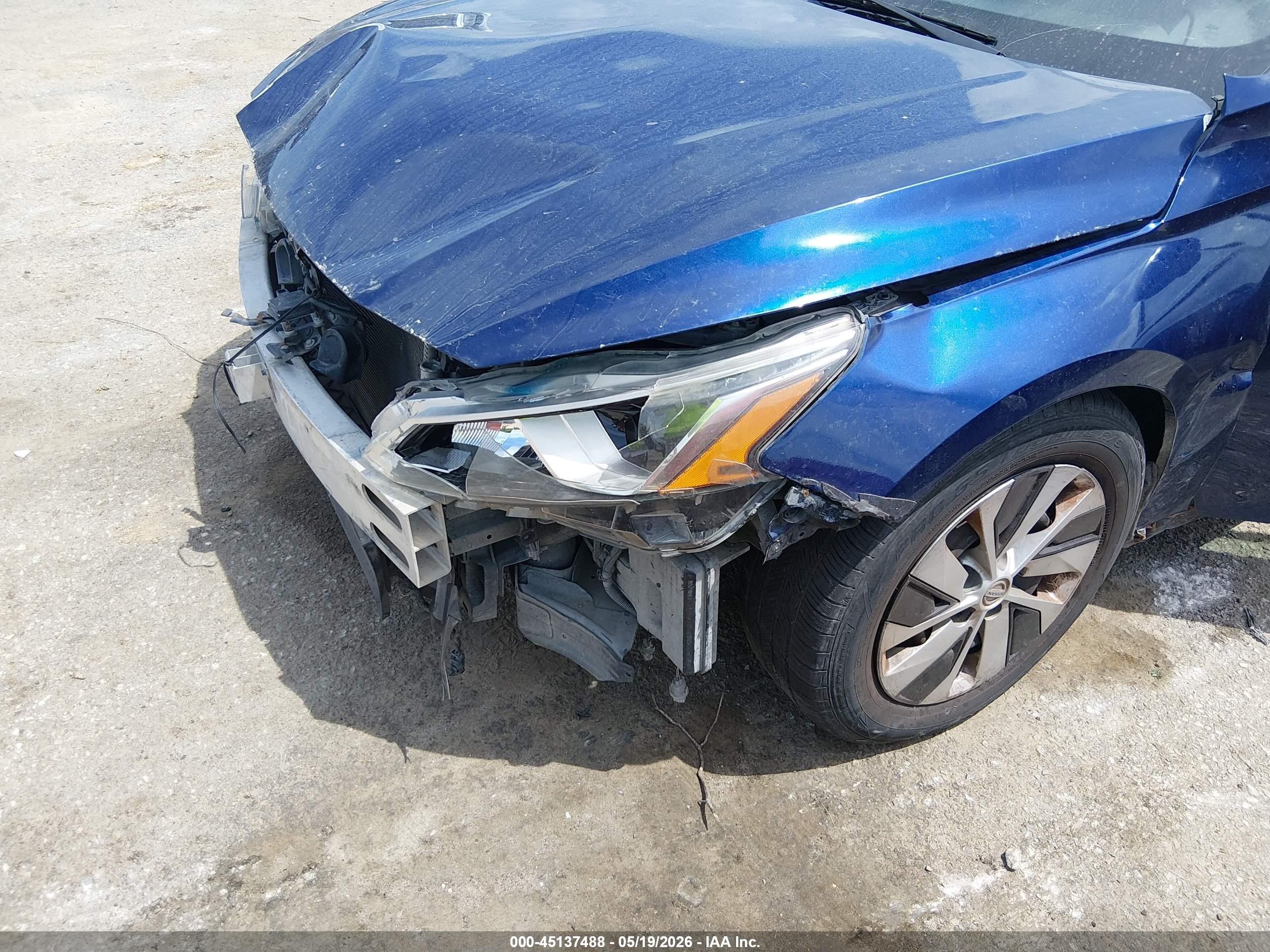 2020 Nissan Altima S Fwd Blue vin: 1N4BL4BV7LC239327