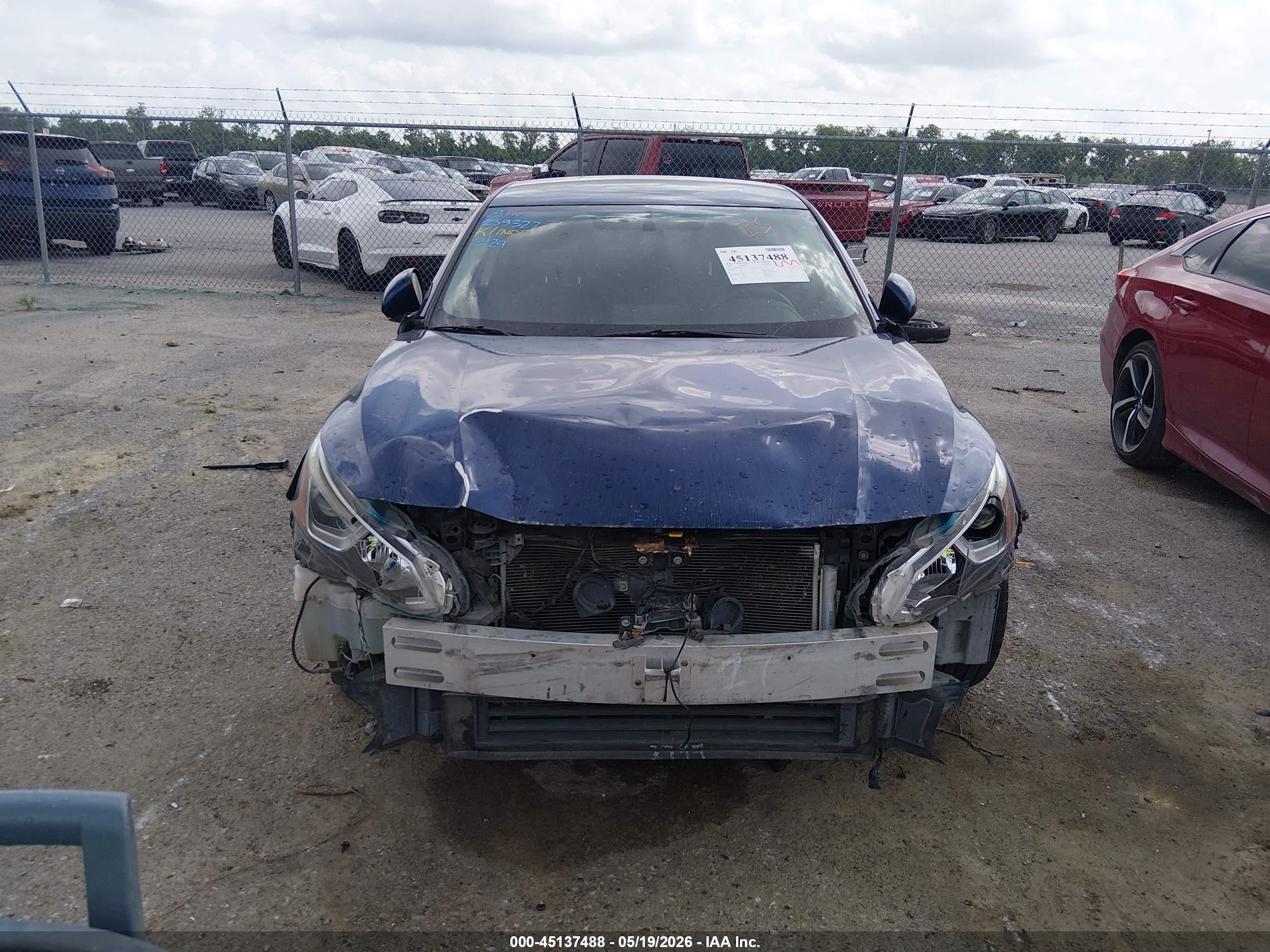 2020 Nissan Altima S Fwd Blue vin: 1N4BL4BV7LC239327