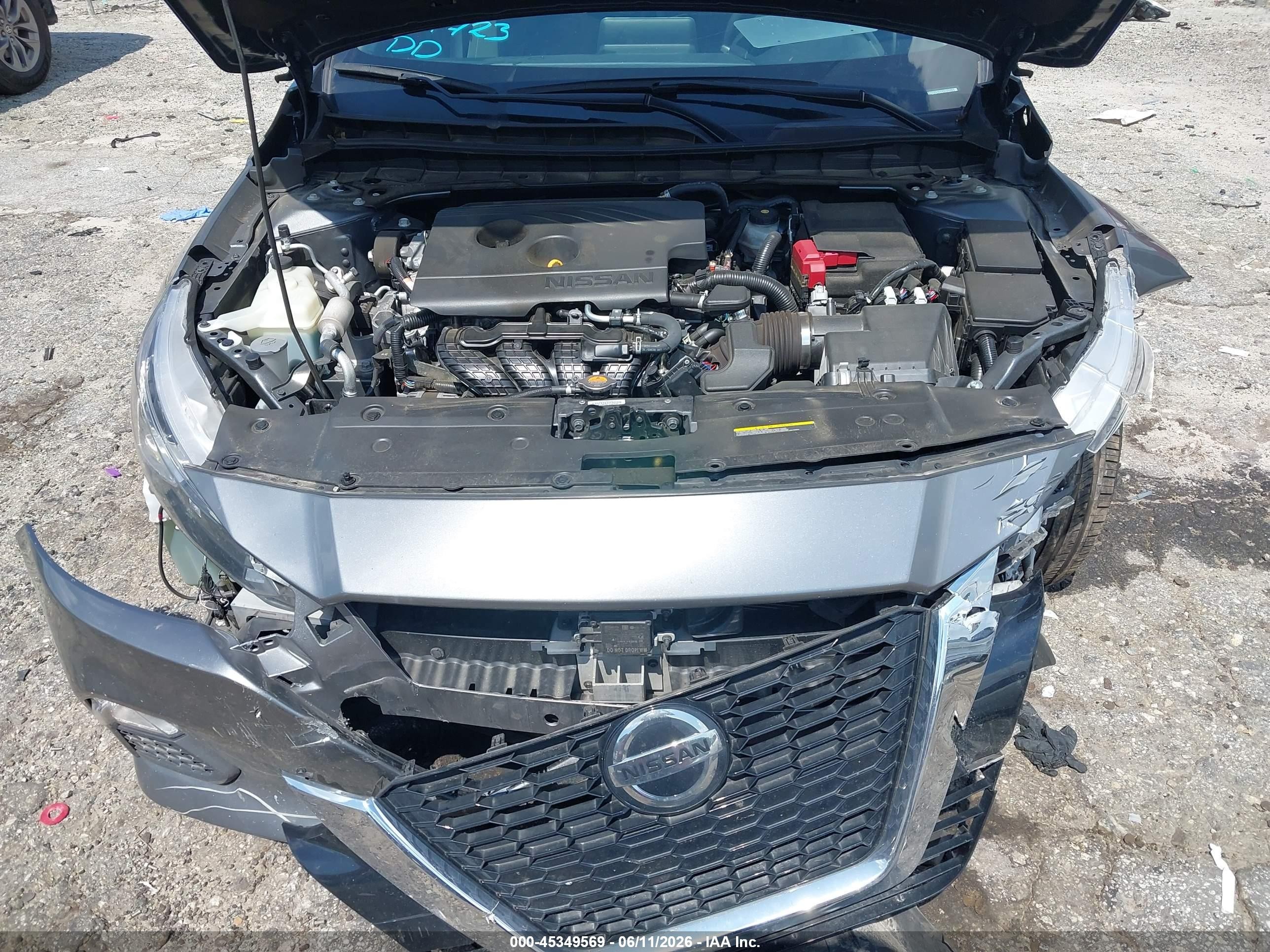 2020 Nissan Altima S Fwd Silver vin: 1N4BL4BV7LC277723