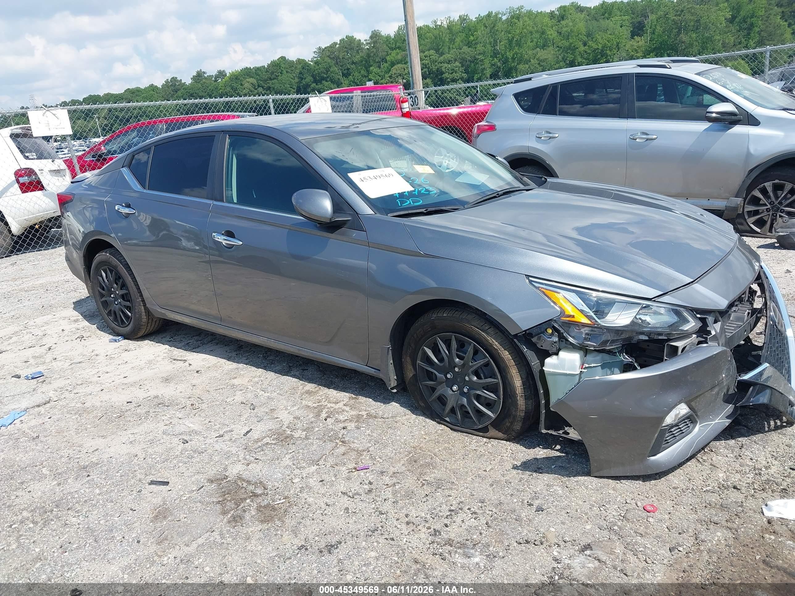 2020 Nissan Altima S Fwd Silver vin: 1N4BL4BV7LC277723
