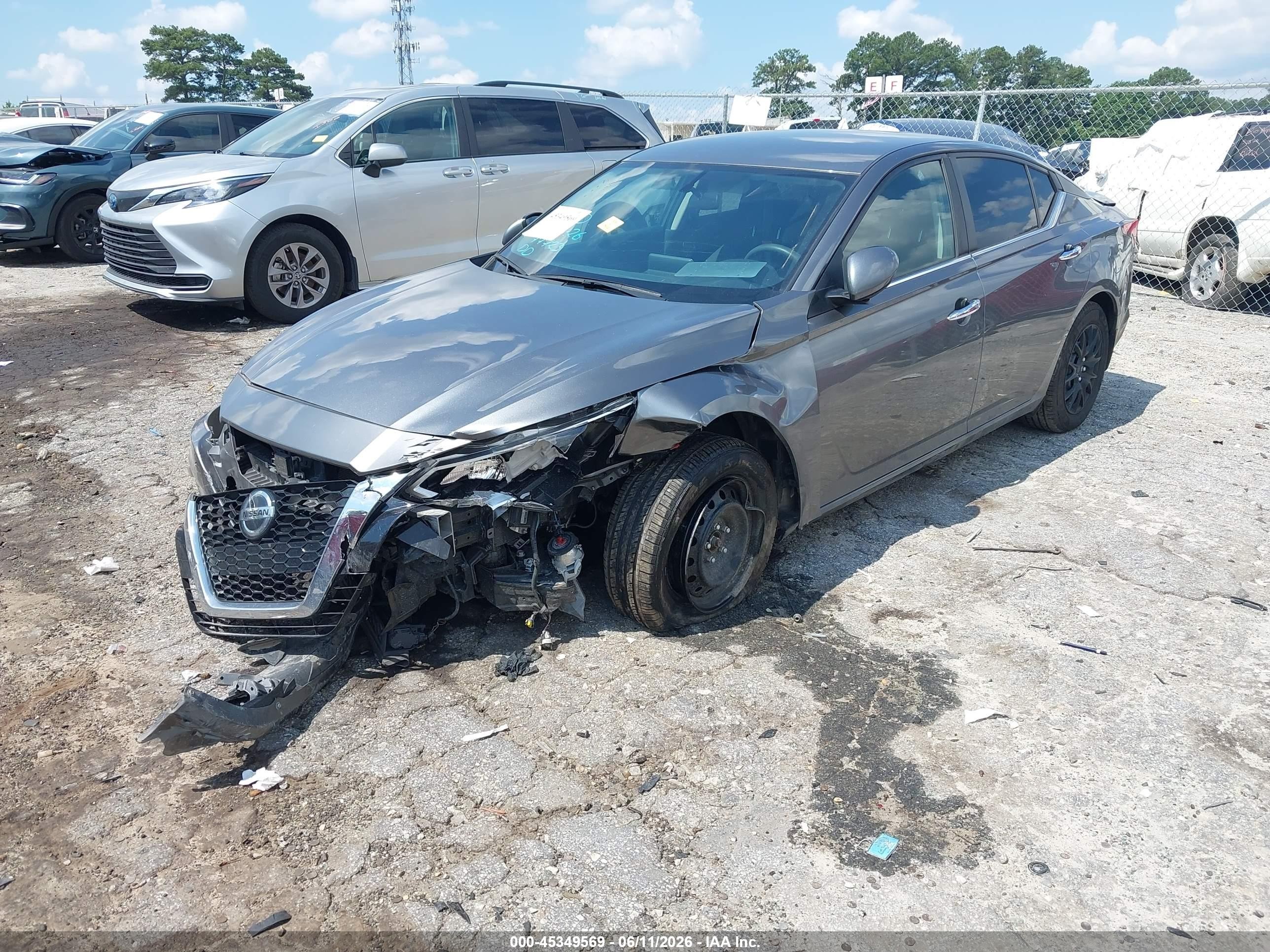 2020 Nissan Altima S Fwd Silver vin: 1N4BL4BV7LC277723