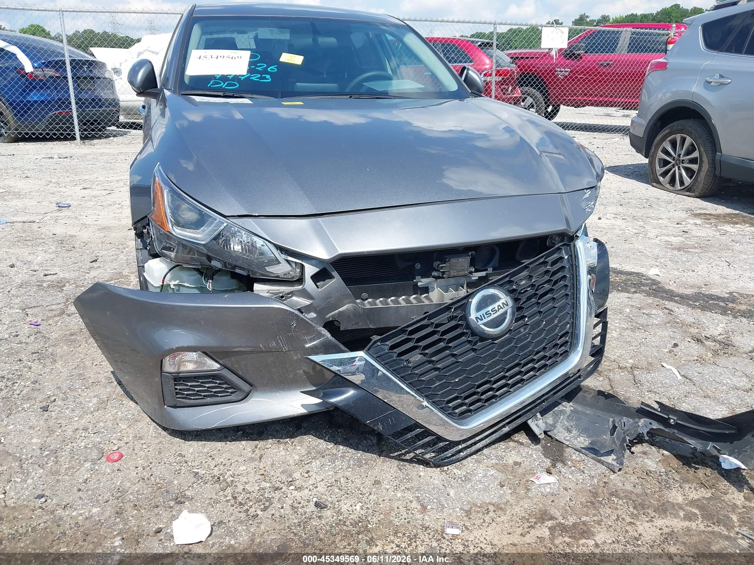 2020 Nissan Altima S Fwd Silver vin: 1N4BL4BV7LC277723