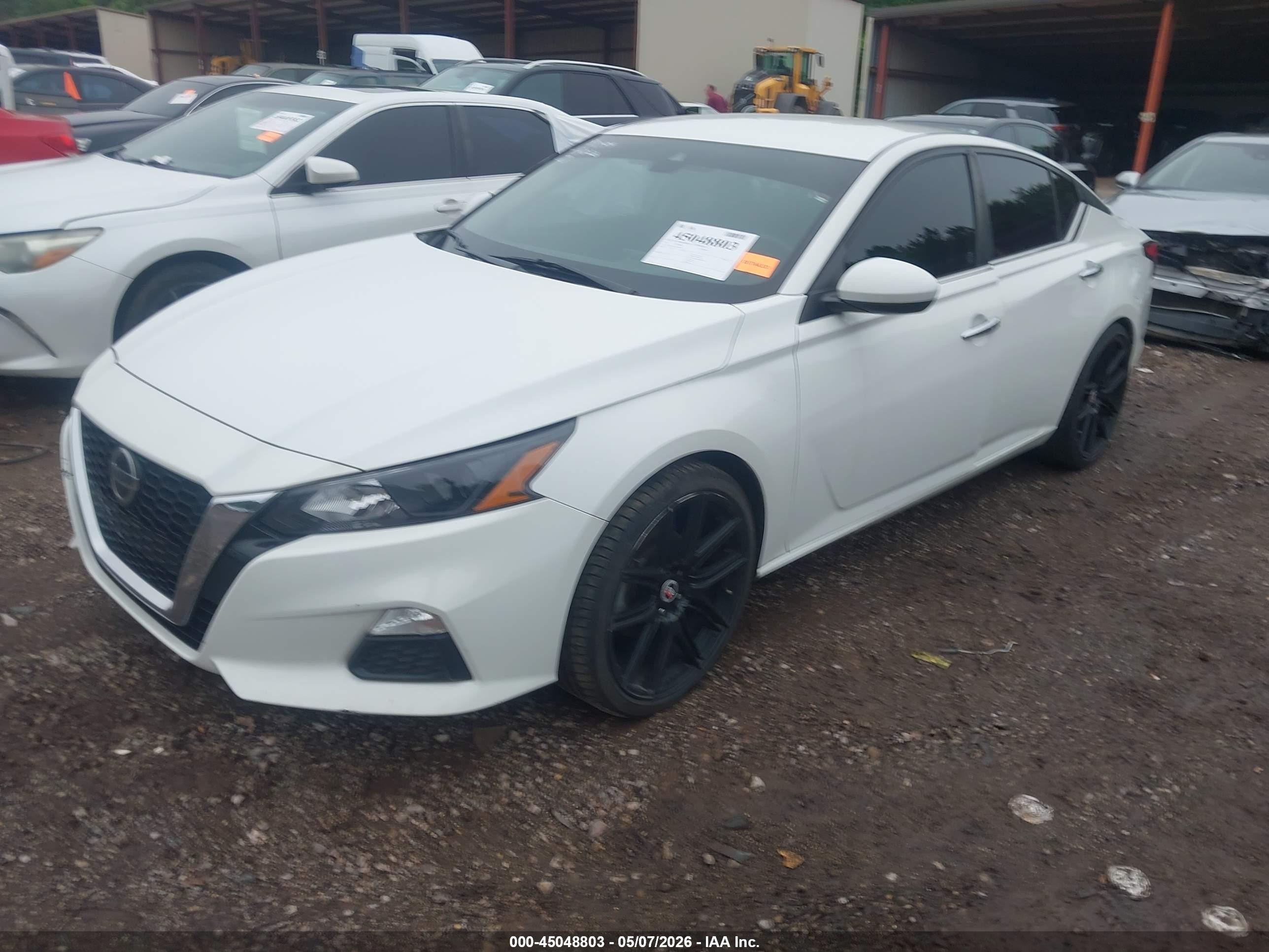 2022 Nissan Altima S Fwd Белый vin: 1N4BL4BV7NN308542