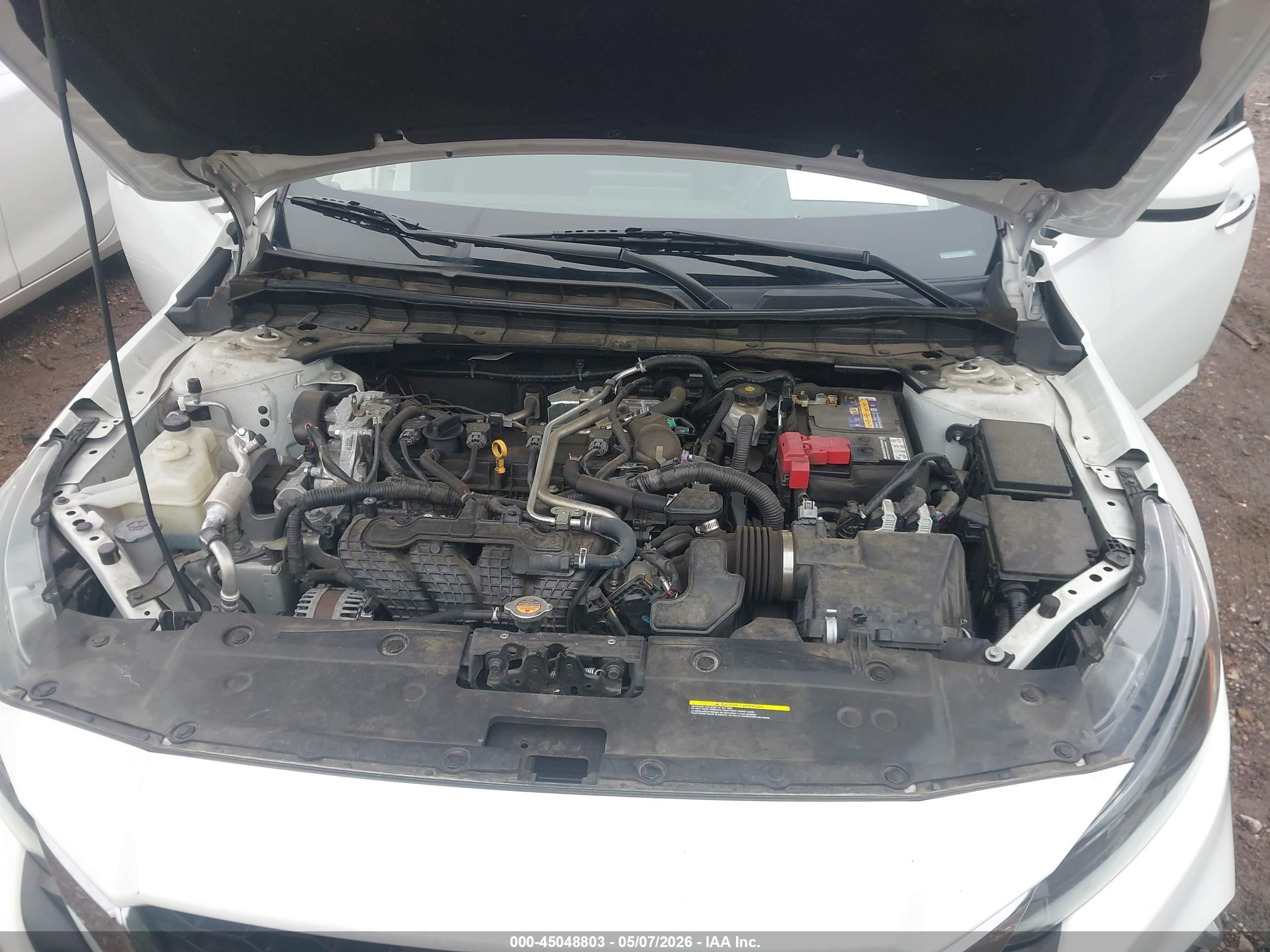 2022 Nissan Altima S Fwd Белый vin: 1N4BL4BV7NN308542
