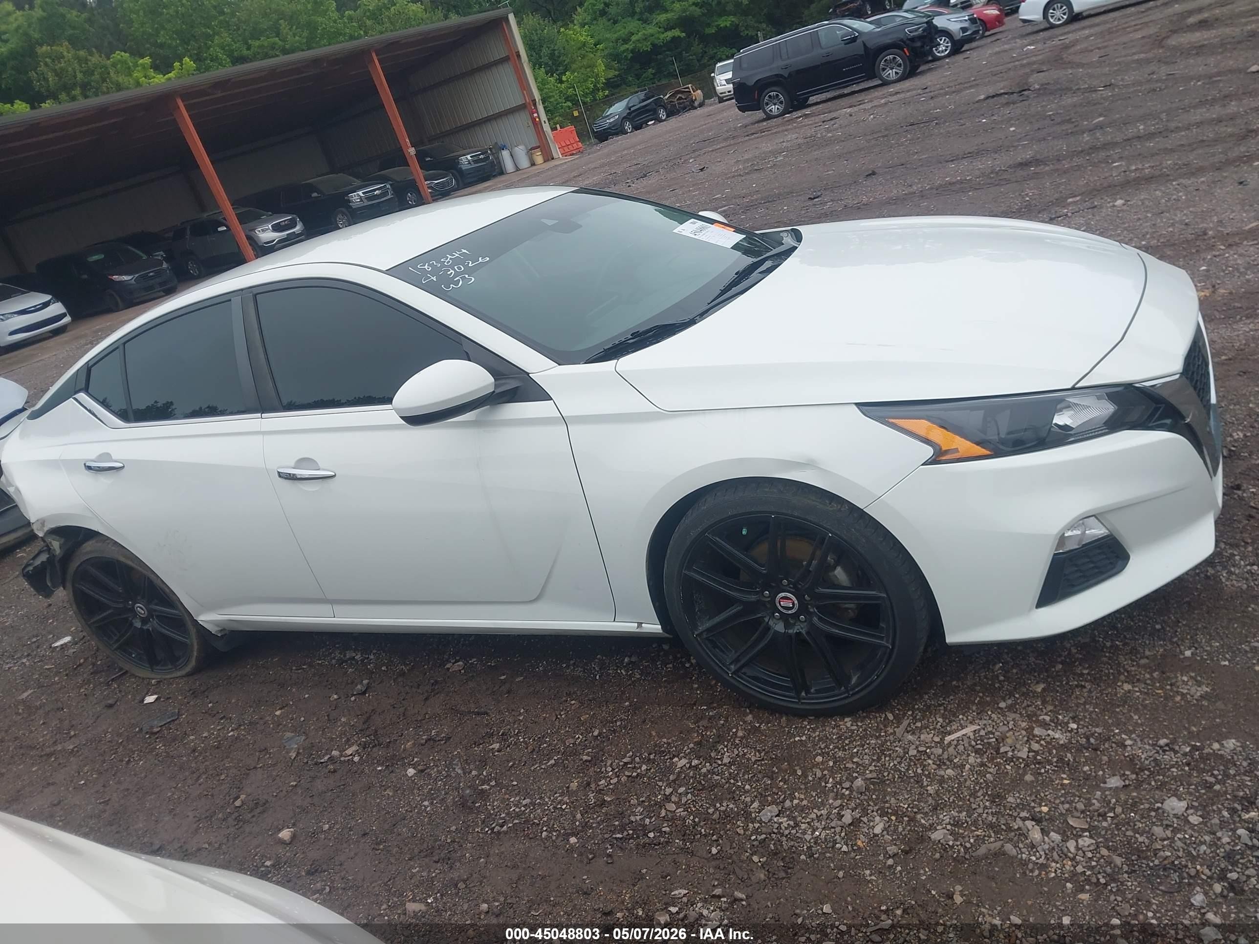 2022 Nissan Altima S Fwd Белый vin: 1N4BL4BV7NN308542
