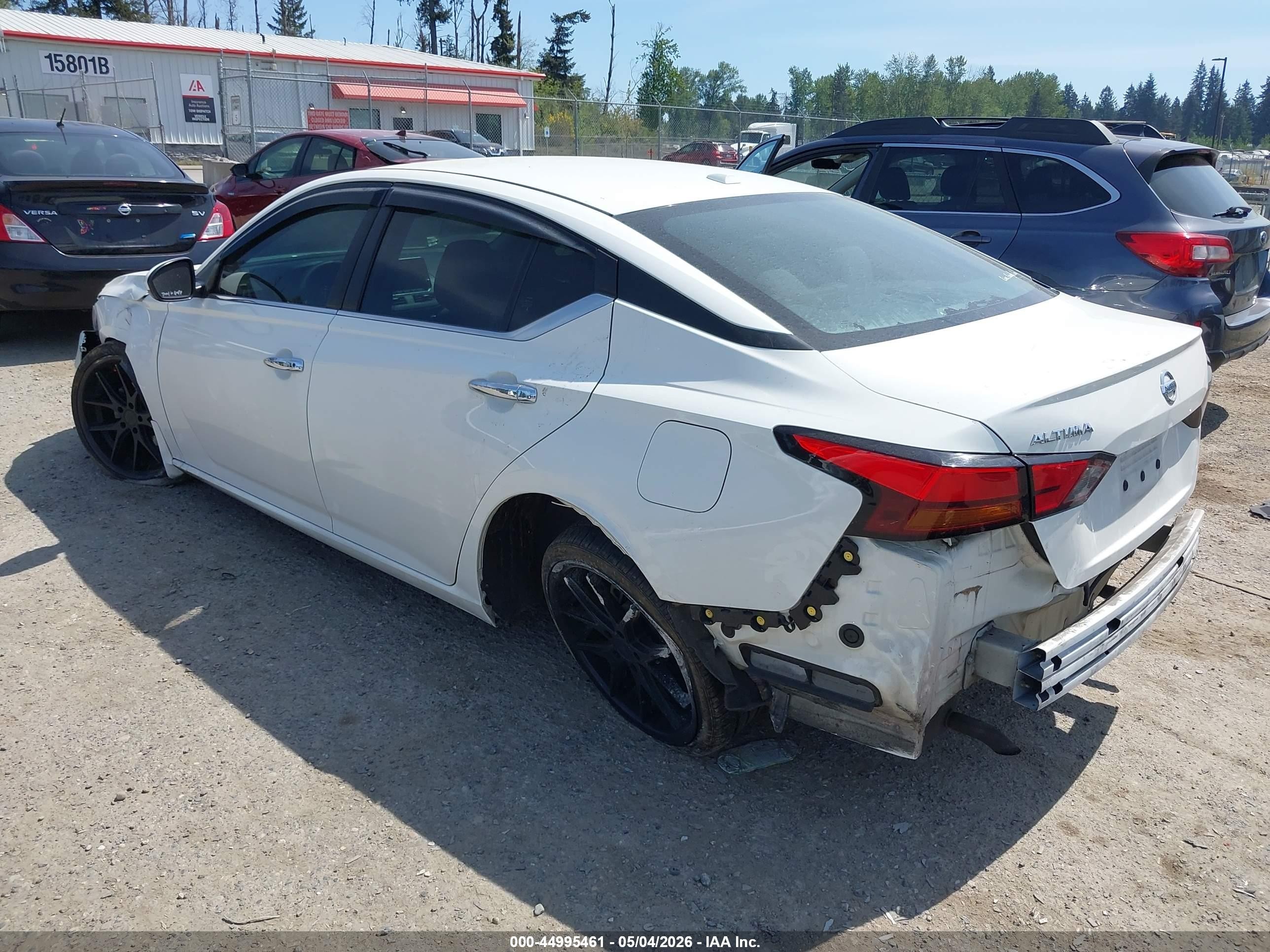 2019 Nissan Altima 2.5 S Белый vin: 1N4BL4BV8KC175586