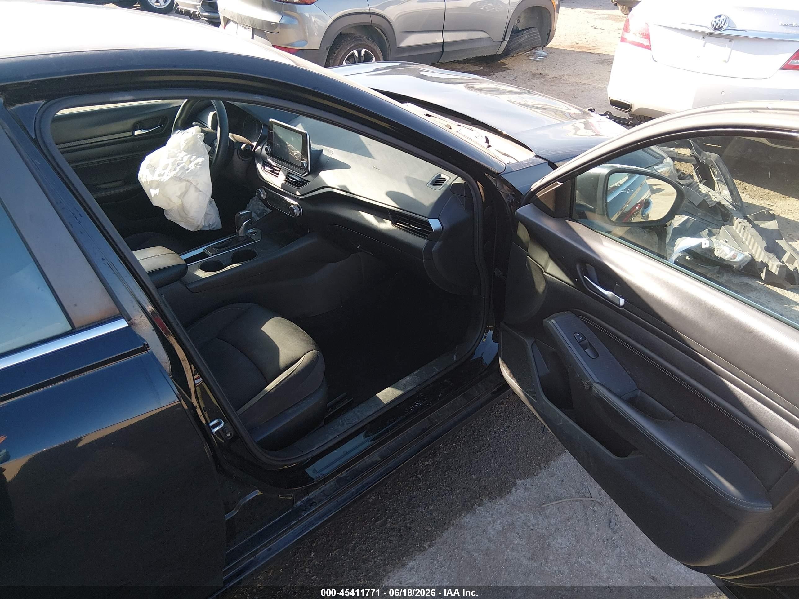 2020 Nissan Altima S Fwd Black vin: 1N4BL4BV8LC196276