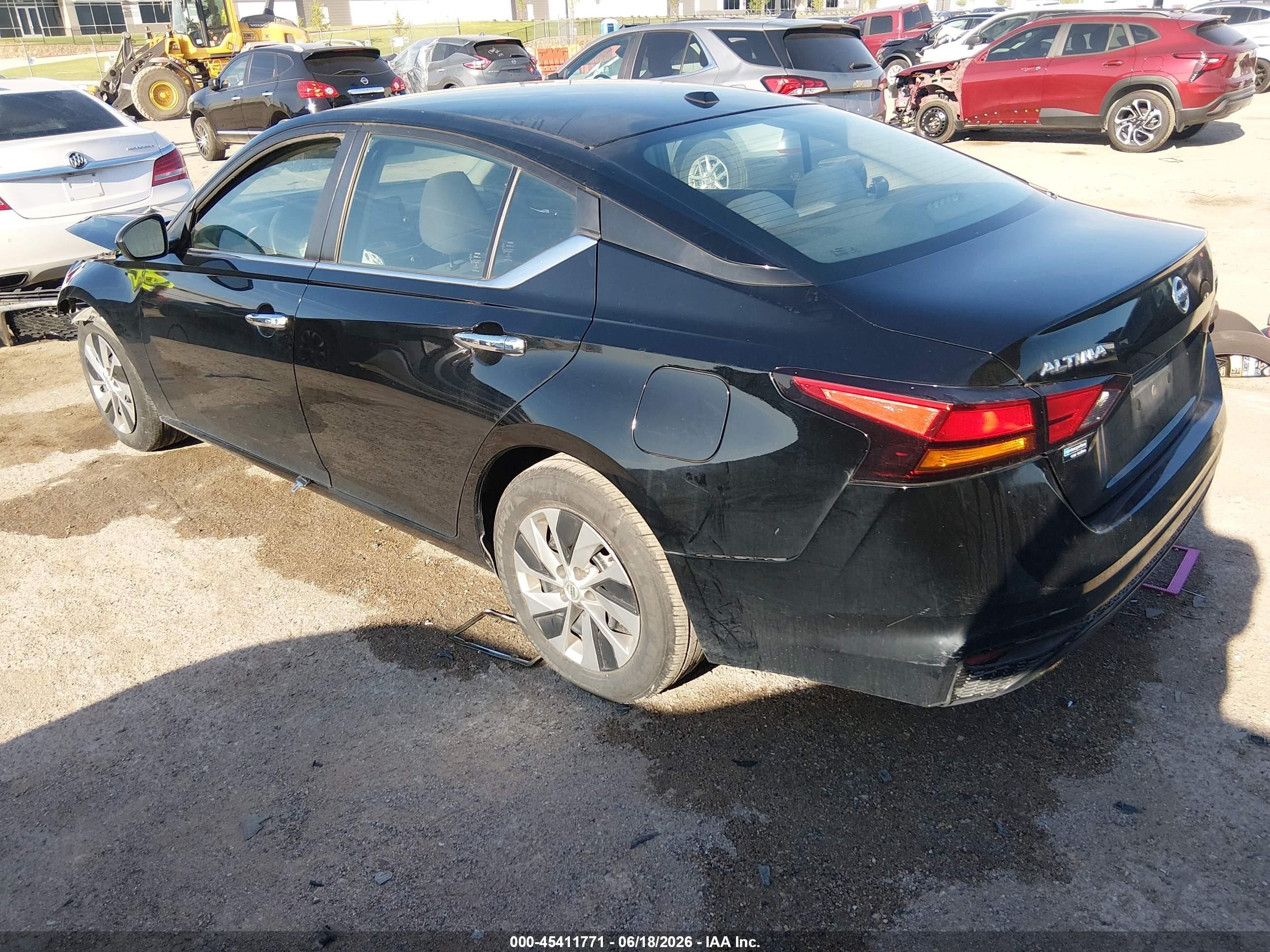 2020 Nissan Altima S Fwd Black vin: 1N4BL4BV8LC196276
