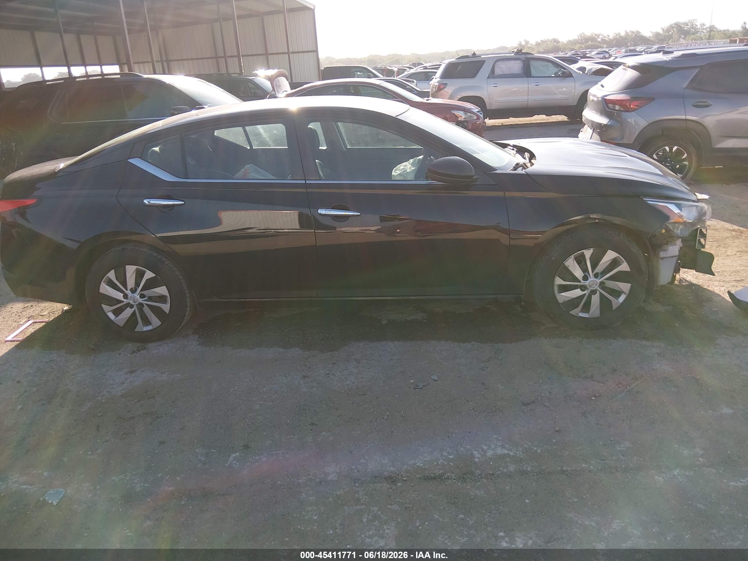 2020 Nissan Altima S Fwd Black vin: 1N4BL4BV8LC196276