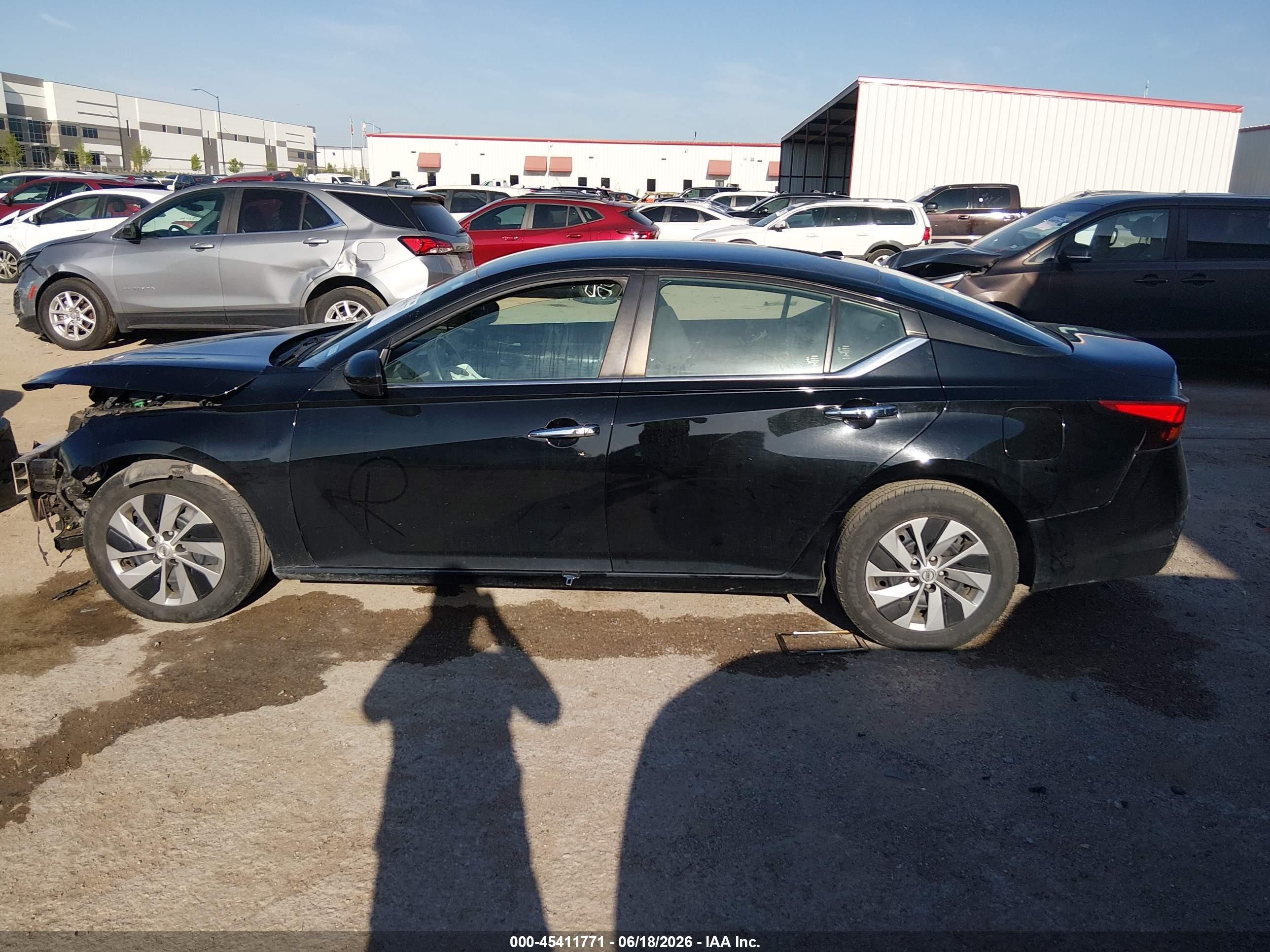 2020 Nissan Altima S Fwd Black vin: 1N4BL4BV8LC196276
