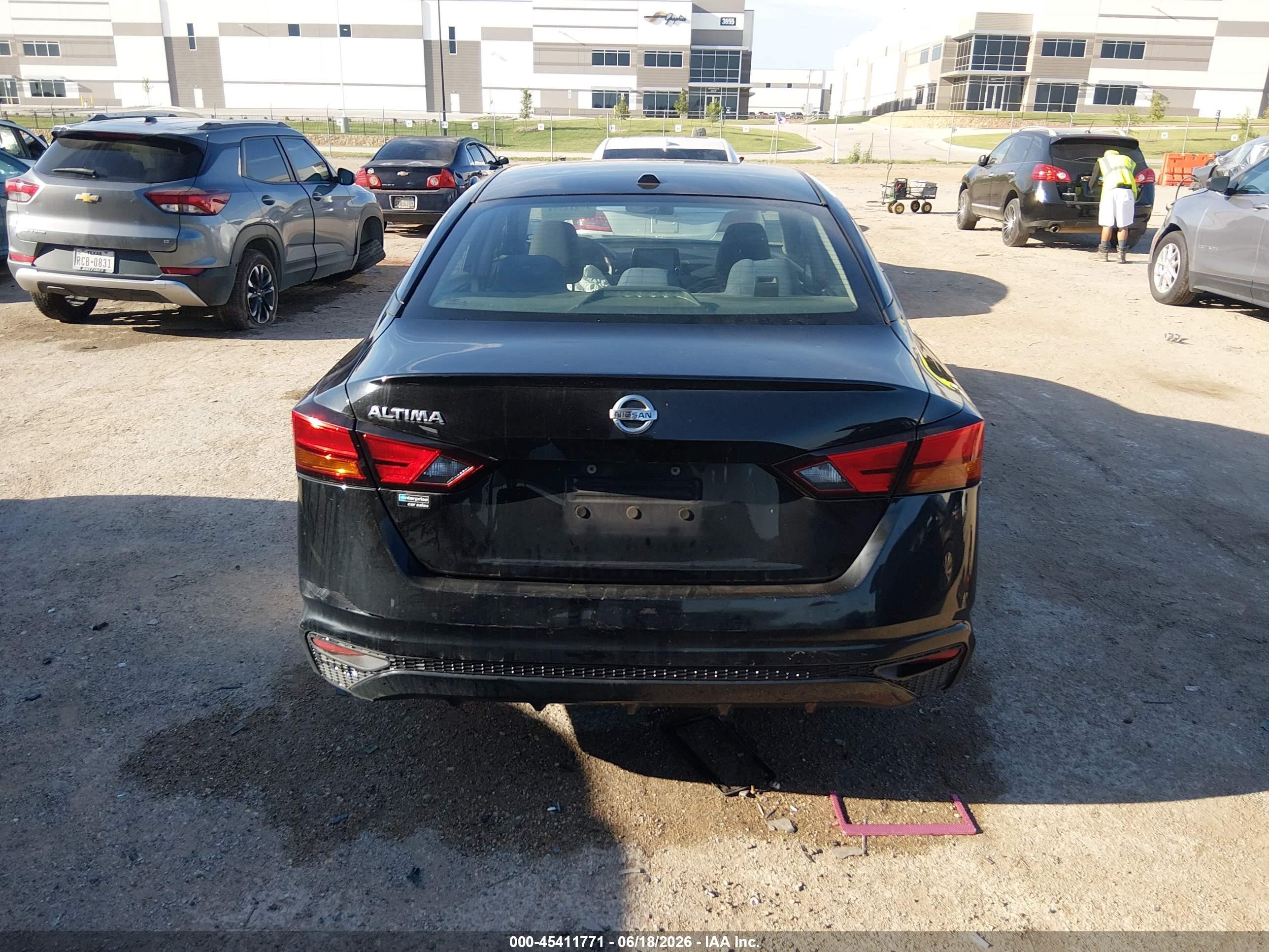 2020 Nissan Altima S Fwd Black vin: 1N4BL4BV8LC196276