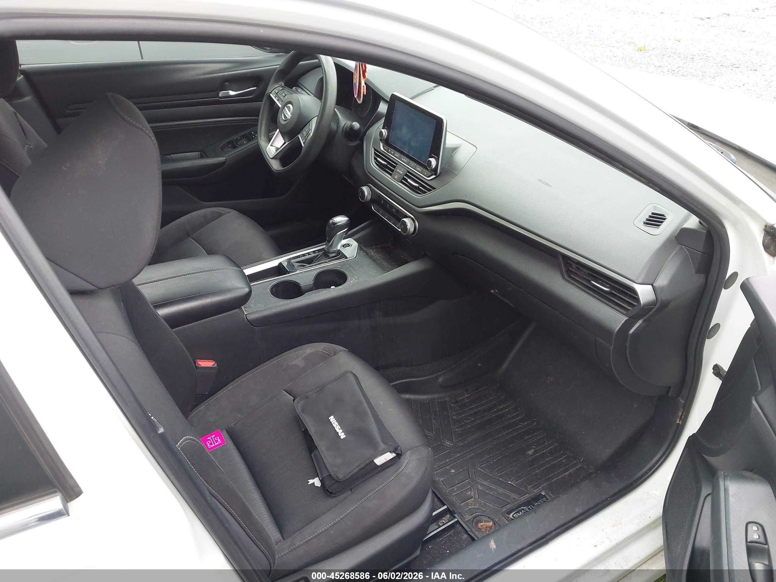 2020 Nissan Altima S Fwd White vin: 1N4BL4BV8LC197251