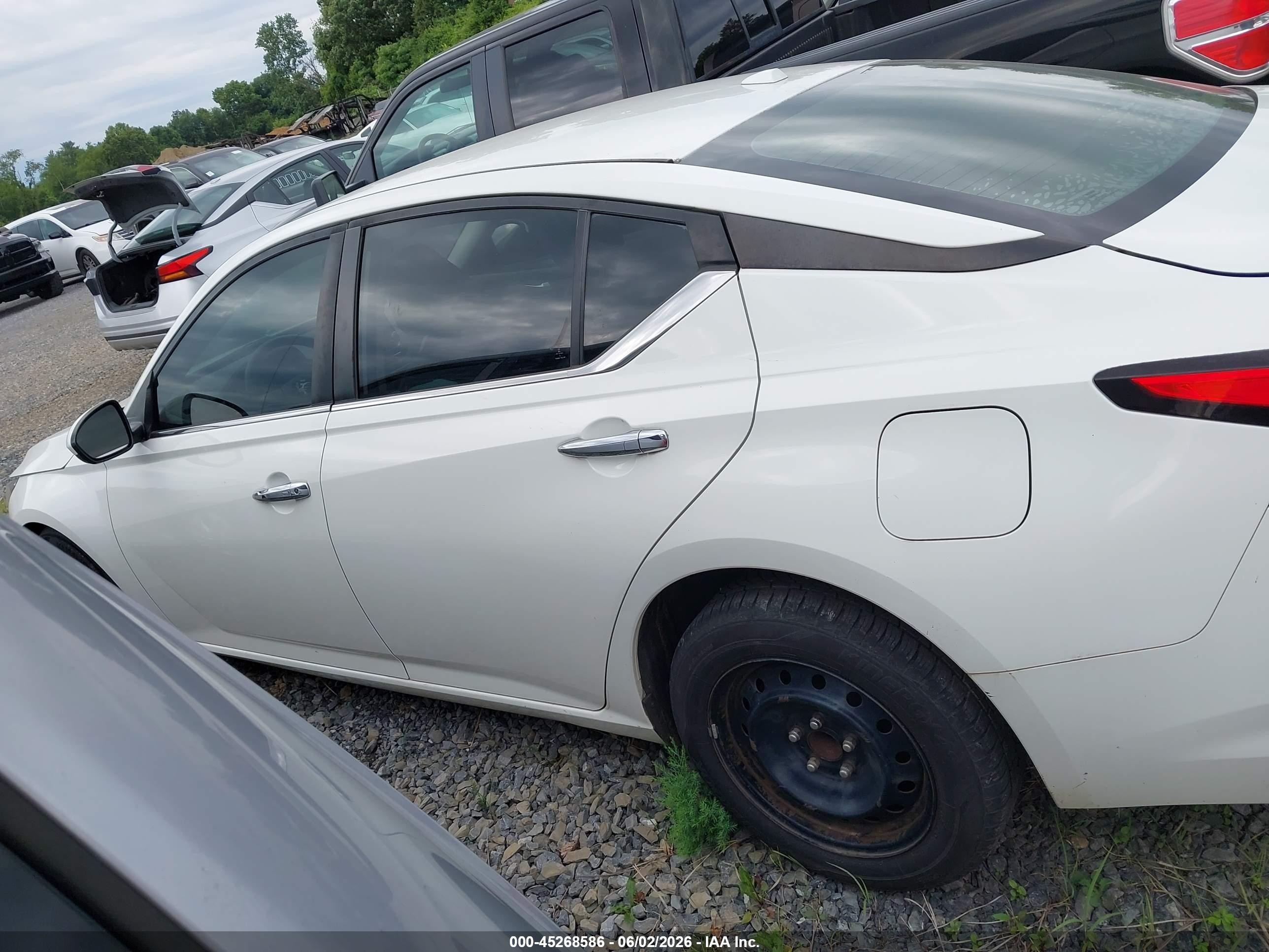 2020 Nissan Altima S Fwd White vin: 1N4BL4BV8LC197251