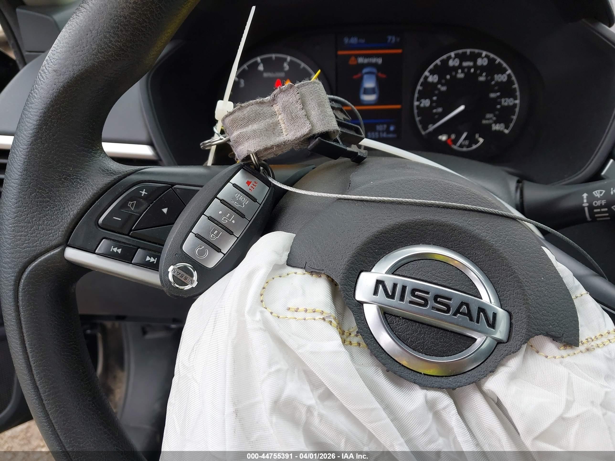 2022 Nissan Altima S Fwd Черный vin: 1N4BL4BV8NN357040