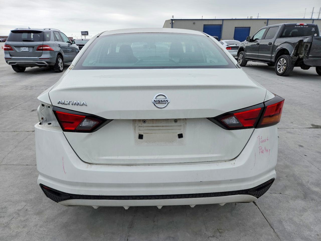 2022 Nissan Altima S White vin: 1N4BL4BV8NN394315