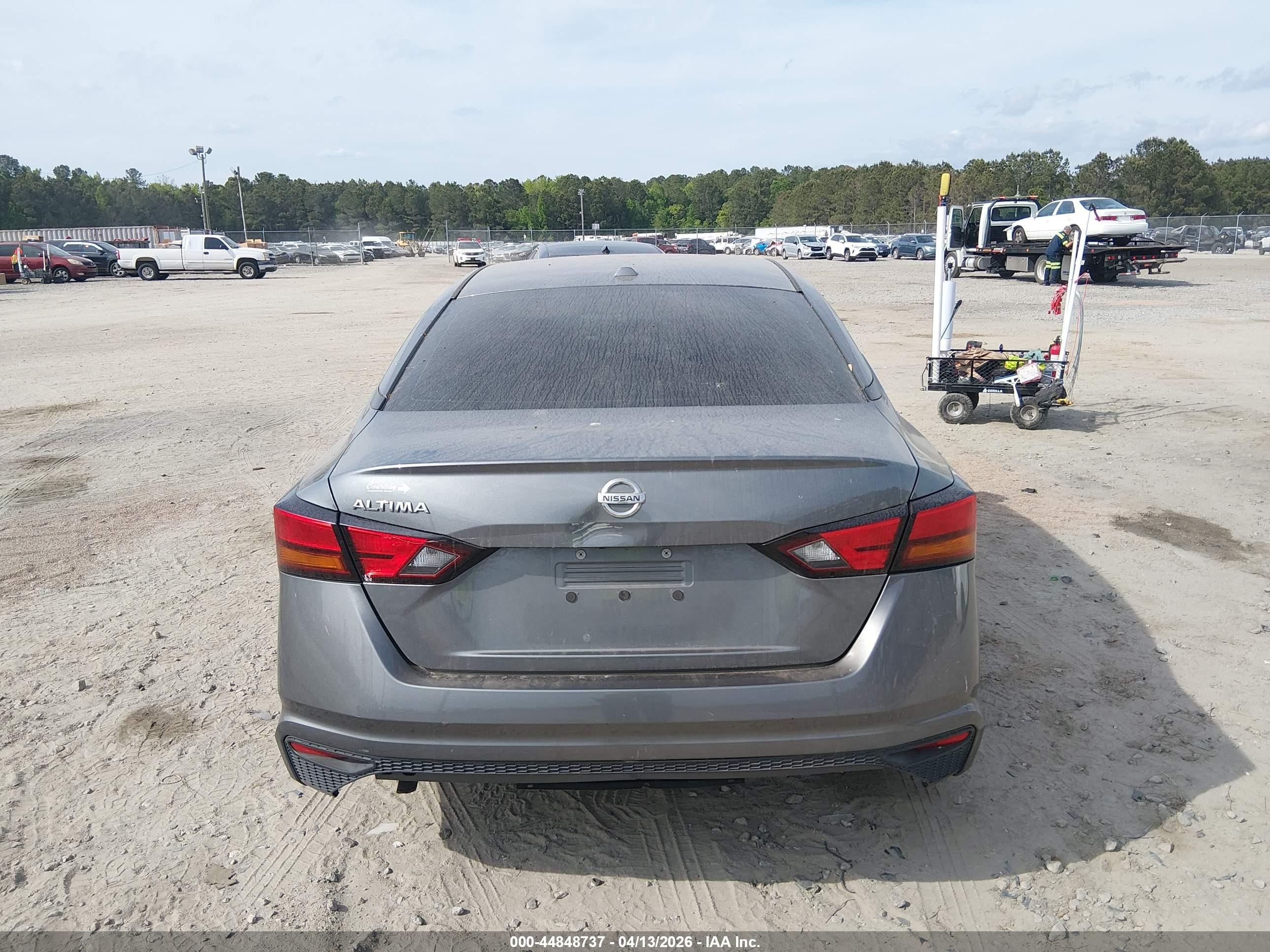 2019 Nissan Altima 2.5 S Серый vin: 1N4BL4BV9KC195569