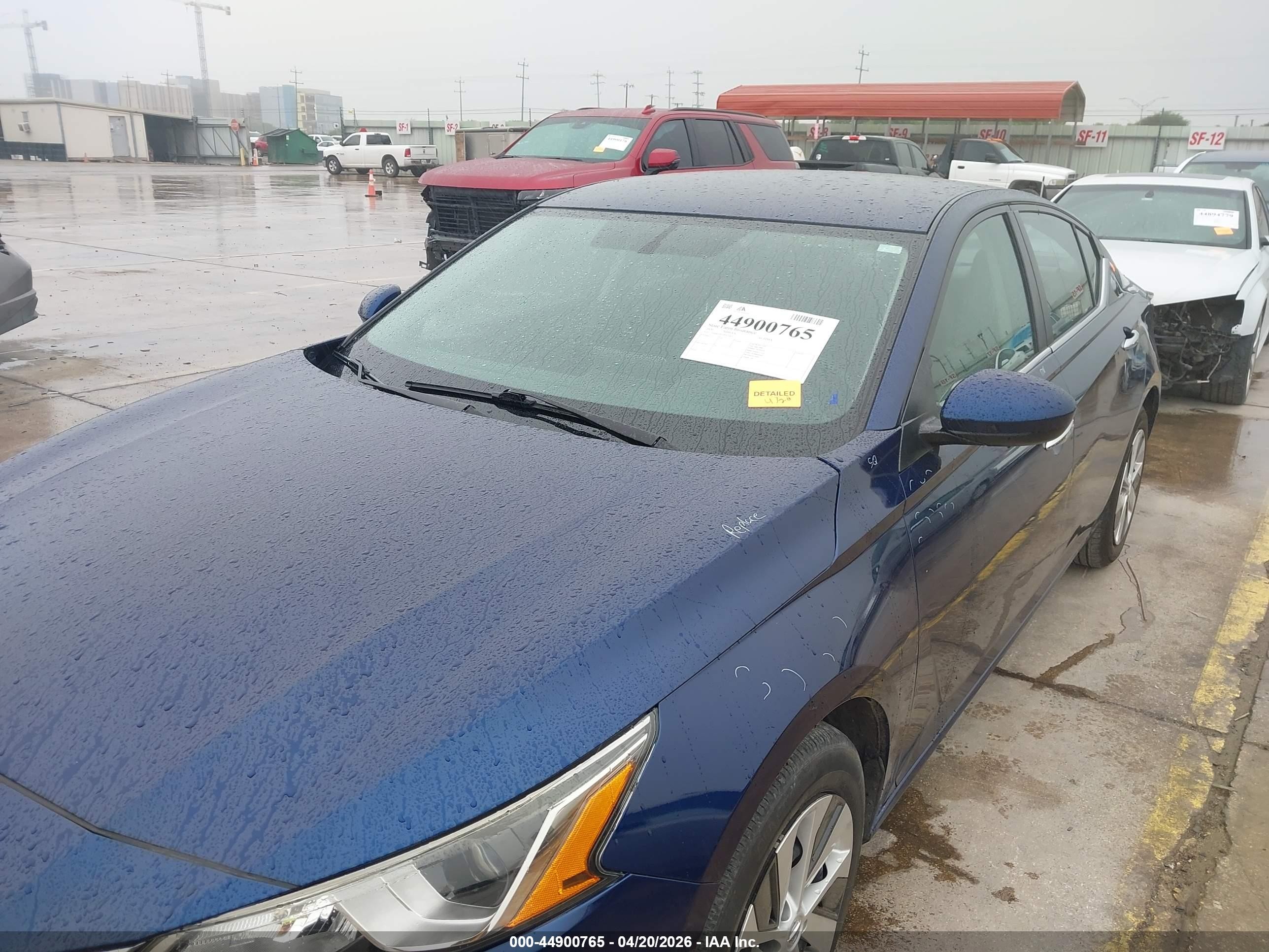 2020 Nissan Altima S Fwd Синий vin: 1N4BL4BV9LC206572