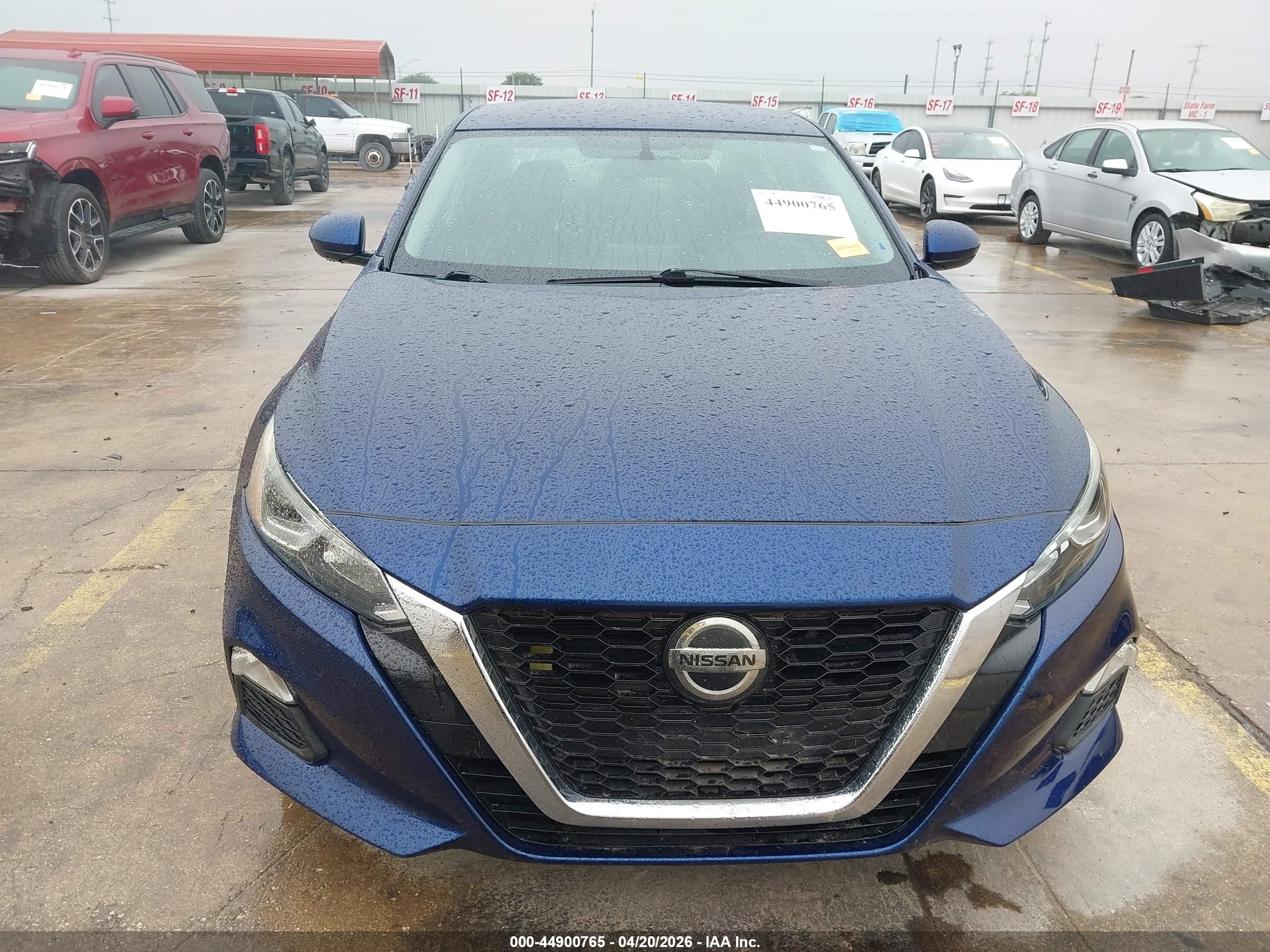2020 Nissan Altima S Fwd Синий vin: 1N4BL4BV9LC206572