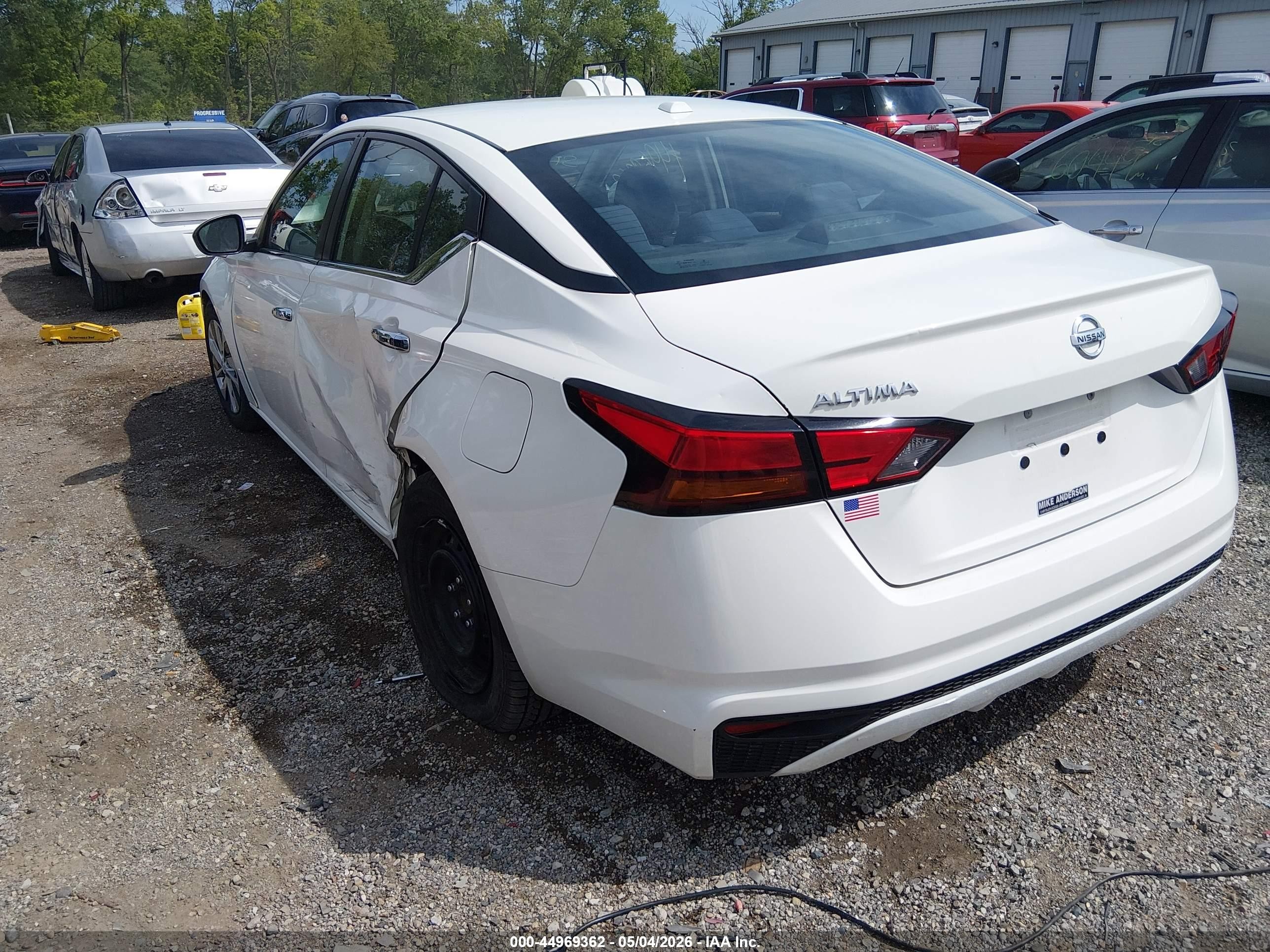 2020 Nissan Altima S Fwd White vin: 1N4BL4BV9LC251091