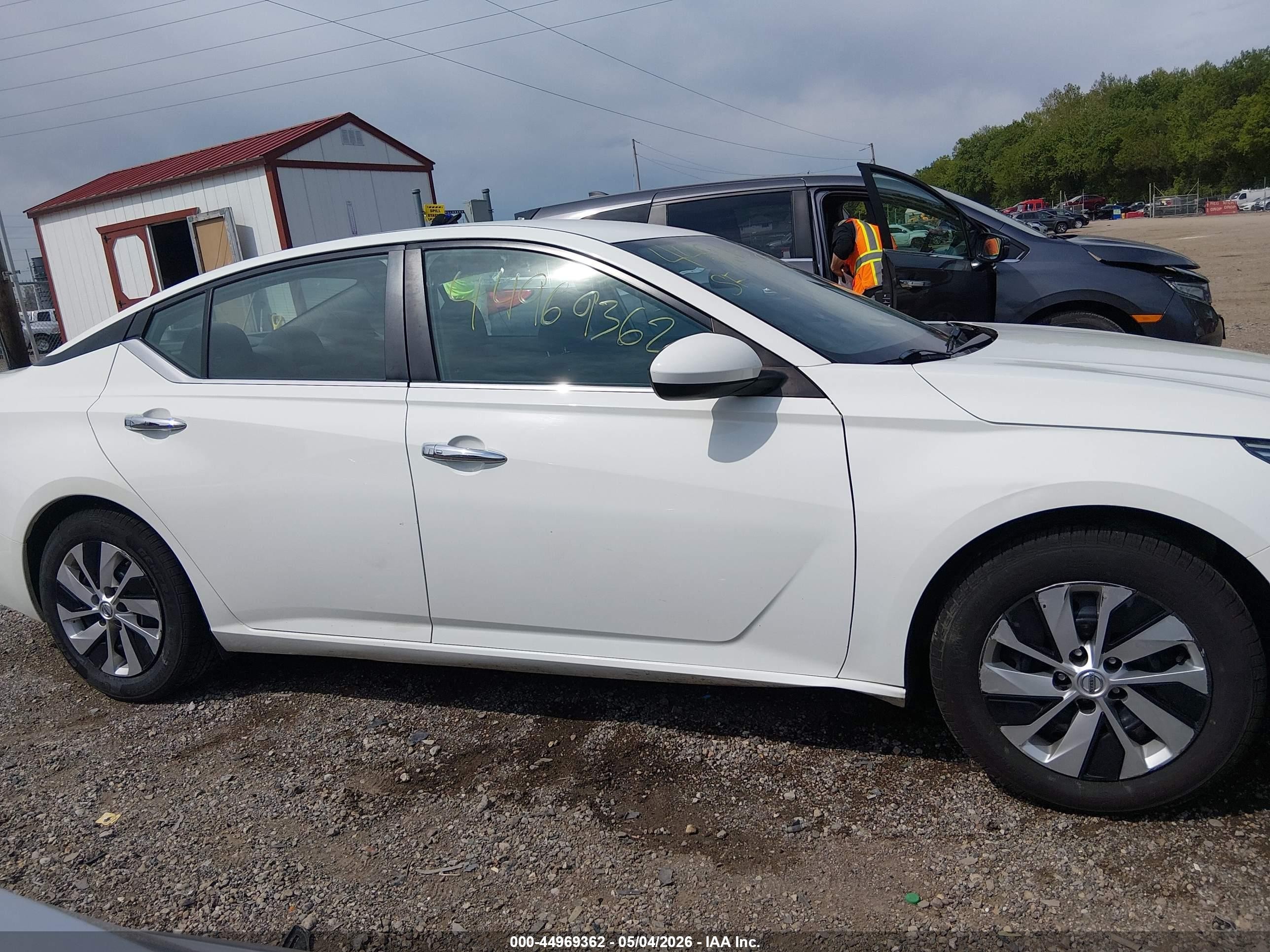 2020 Nissan Altima S Fwd White vin: 1N4BL4BV9LC251091