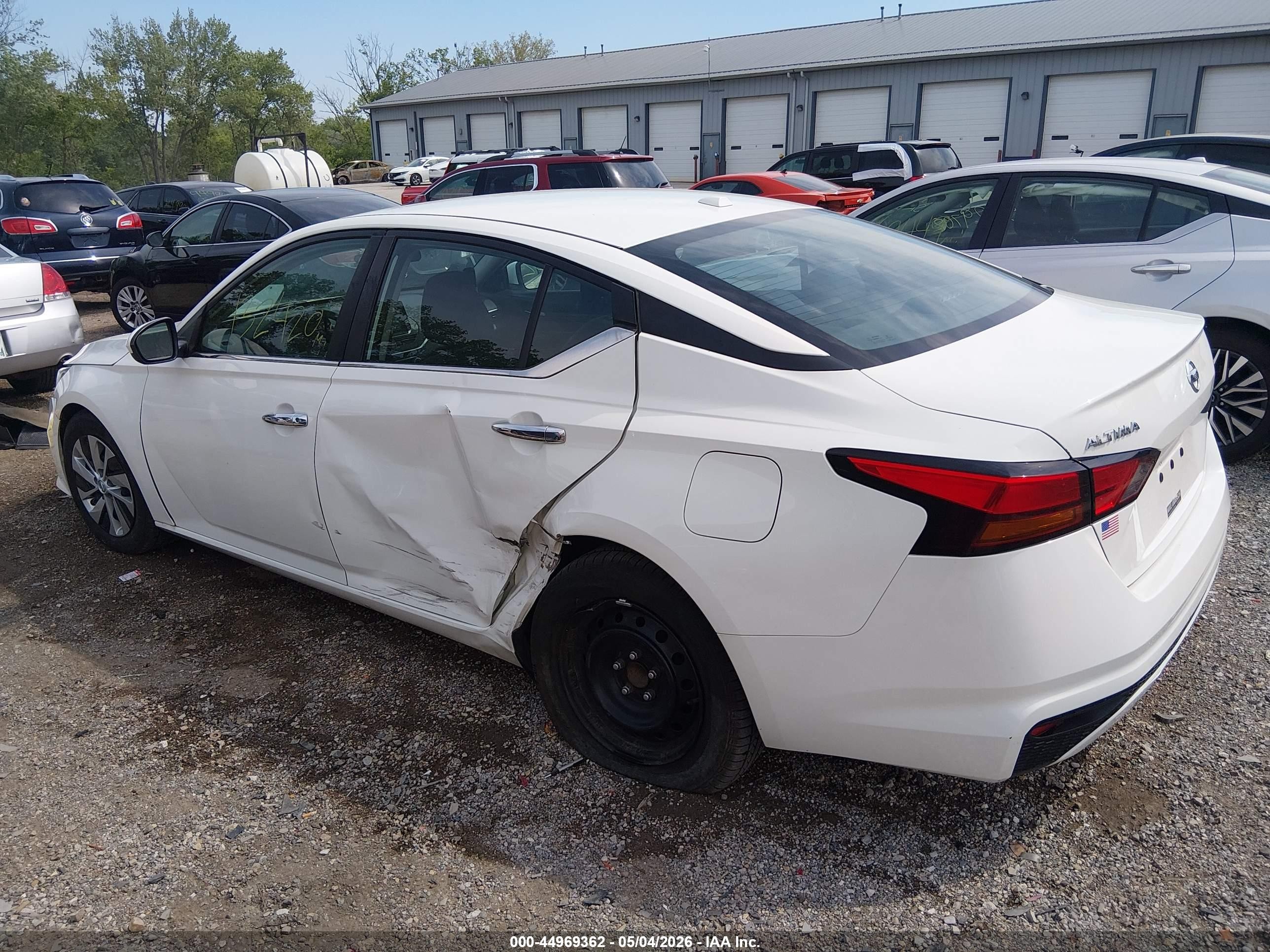 2020 Nissan Altima S Fwd White vin: 1N4BL4BV9LC251091