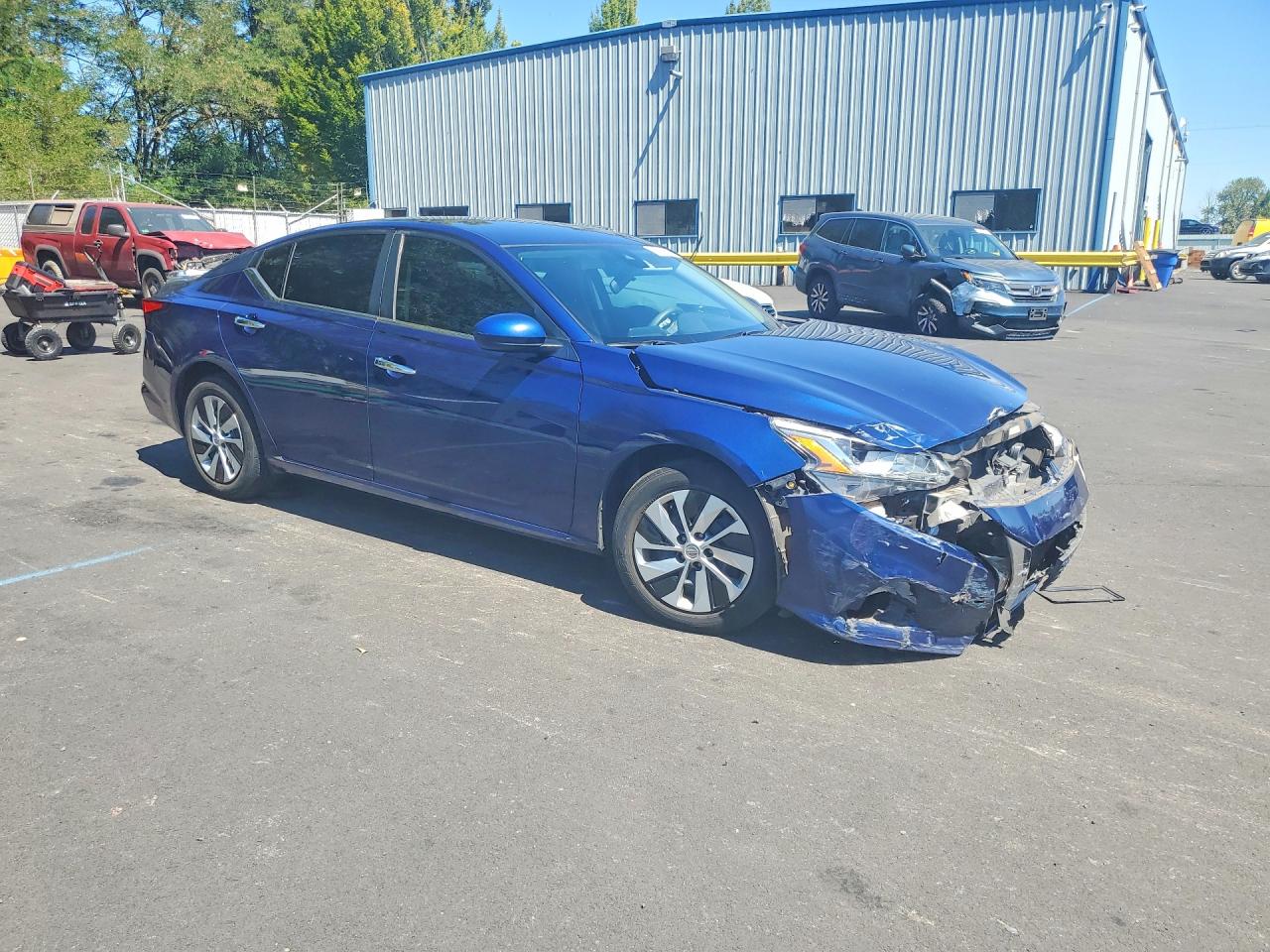 2021 Nissan Altima S Blue vin: 1N4BL4BV9MN365887