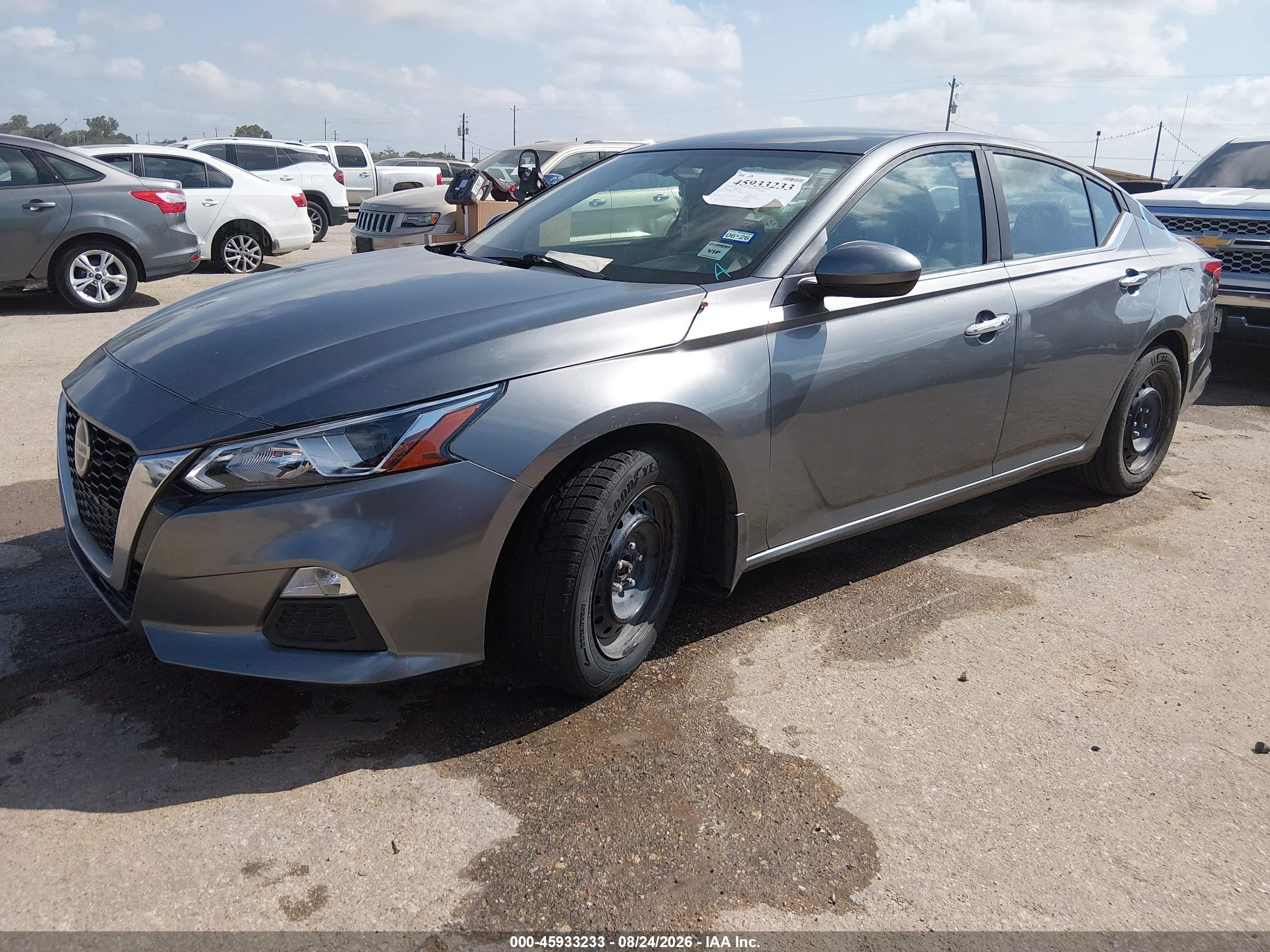 2019 Nissan Altima 2.5 S Gray vin: 1N4BL4BVXKC209057