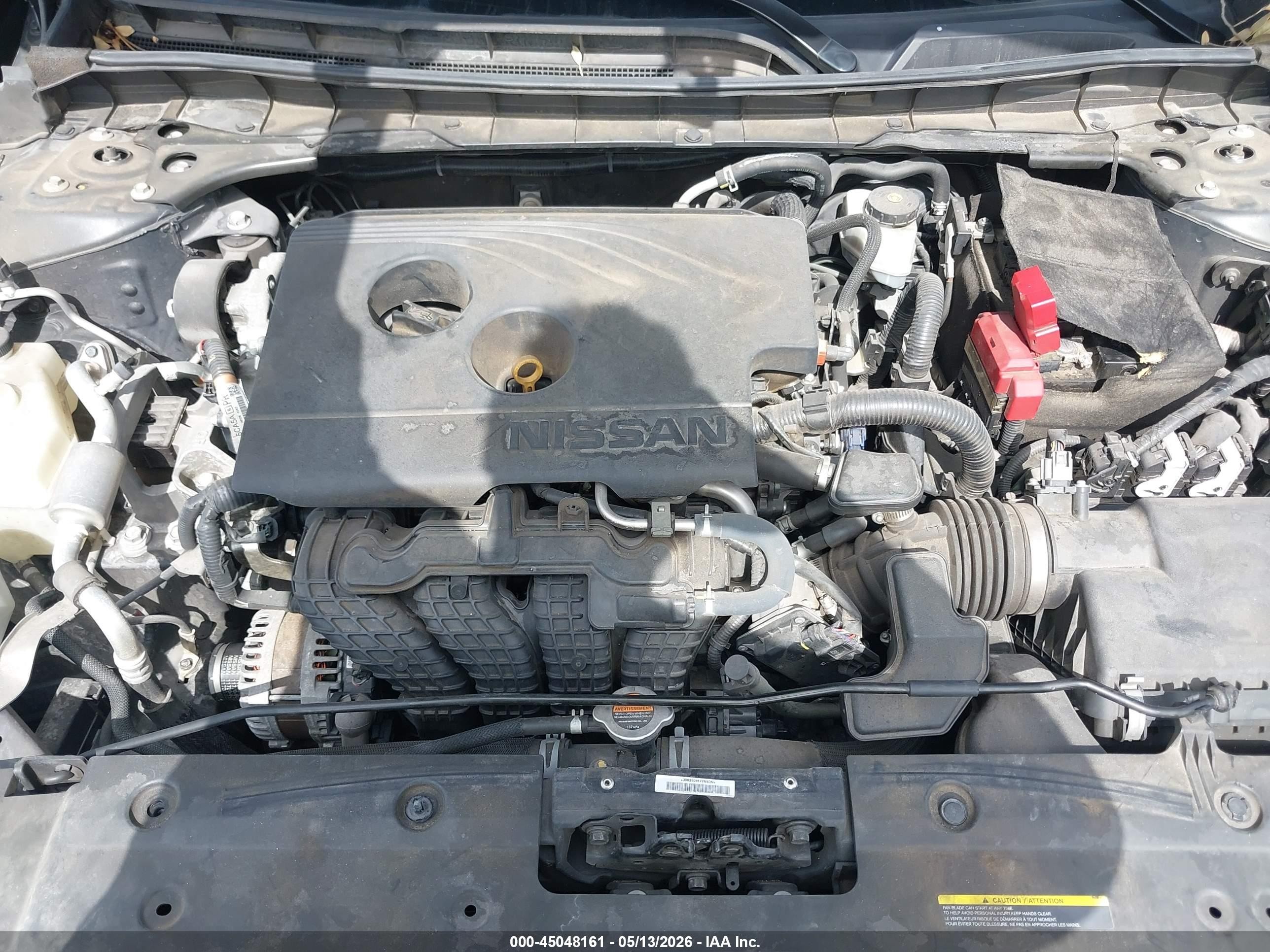 2019 Nissan Altima 2.5 S Gray vin: 1N4BL4BVXKC235061