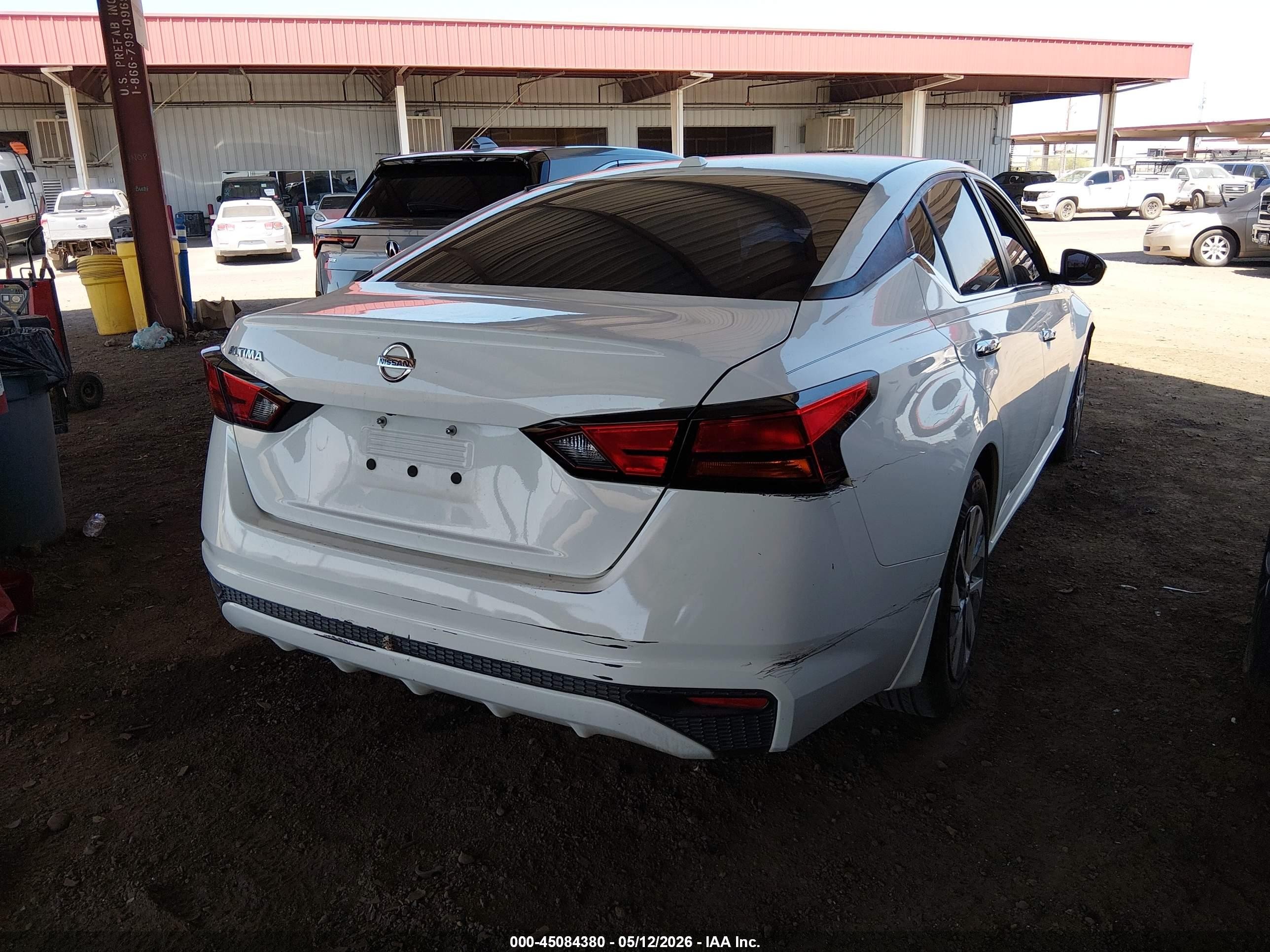 2020 Nissan Altima S Fwd White vin: 1N4BL4BVXLC172013